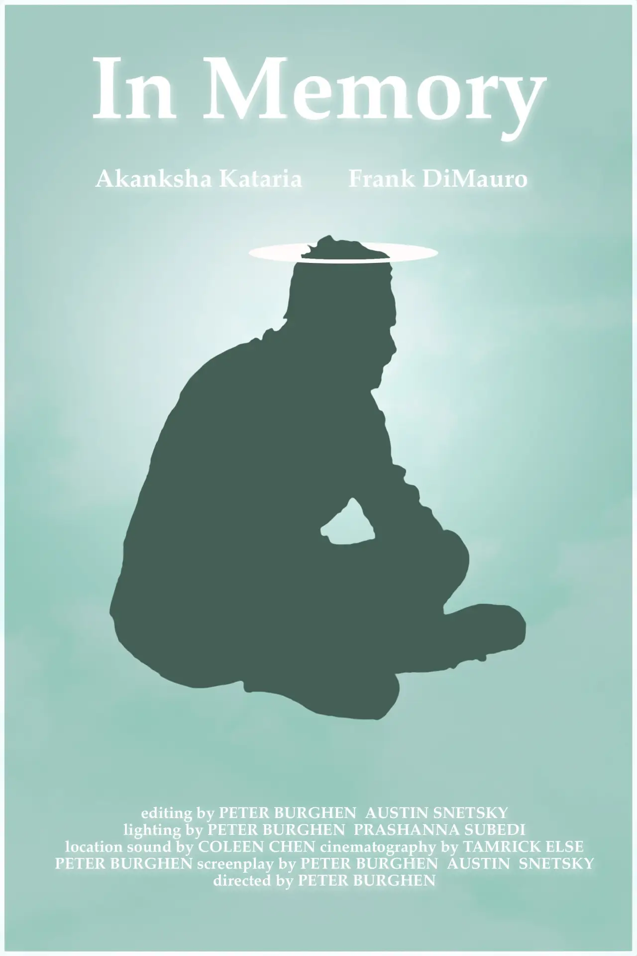 Movie poster "in memory"