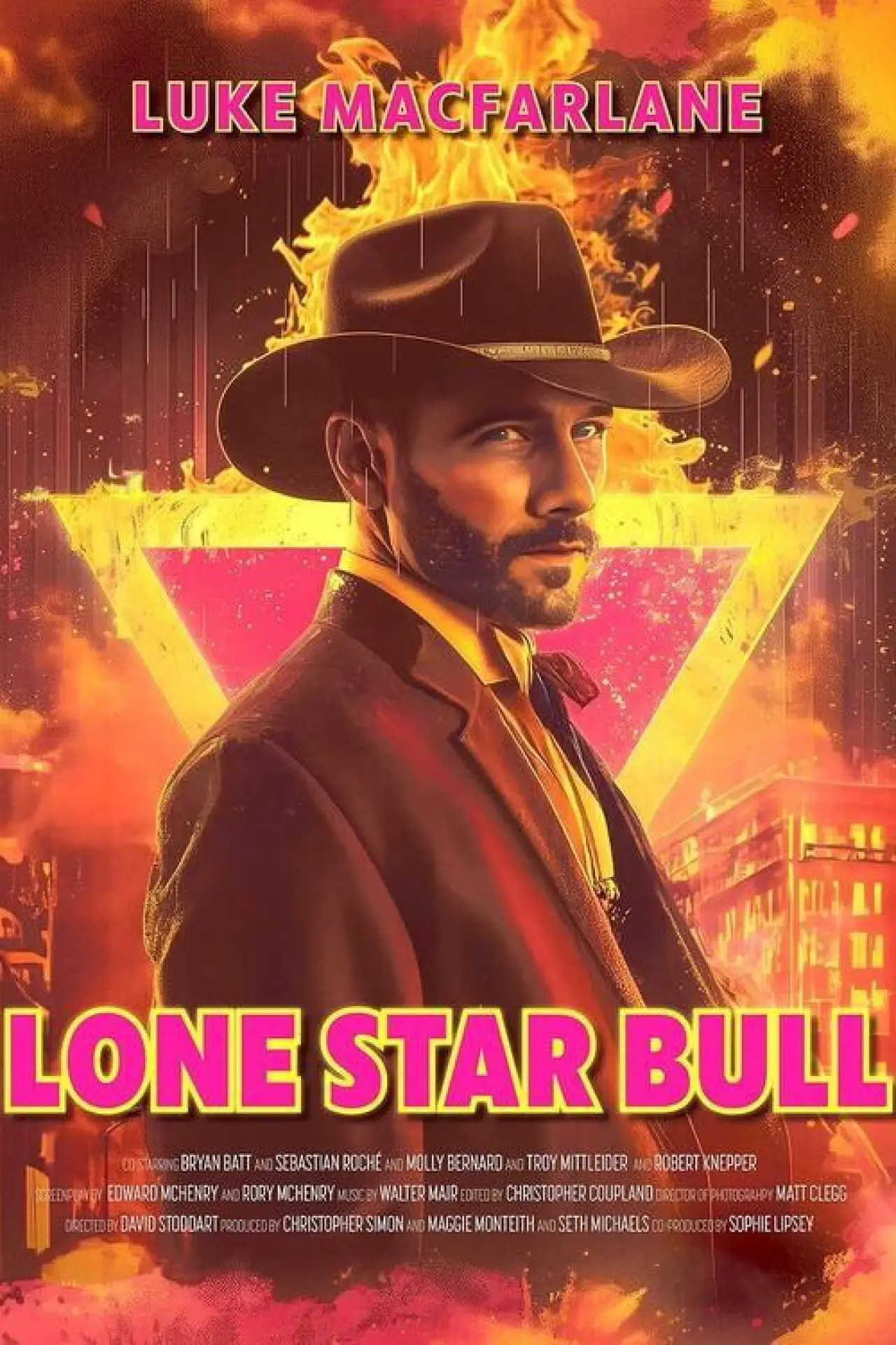 Movie poster "Lone Star Bull"