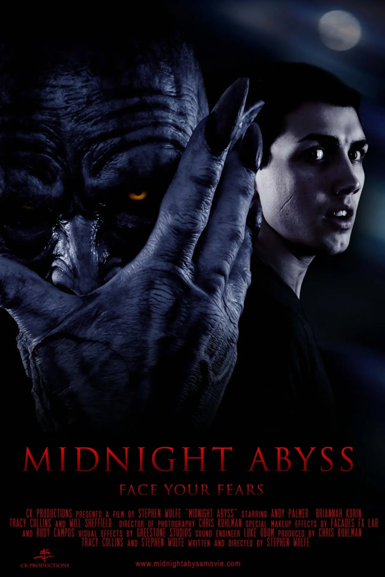Movie poster "Midnight Abyss"