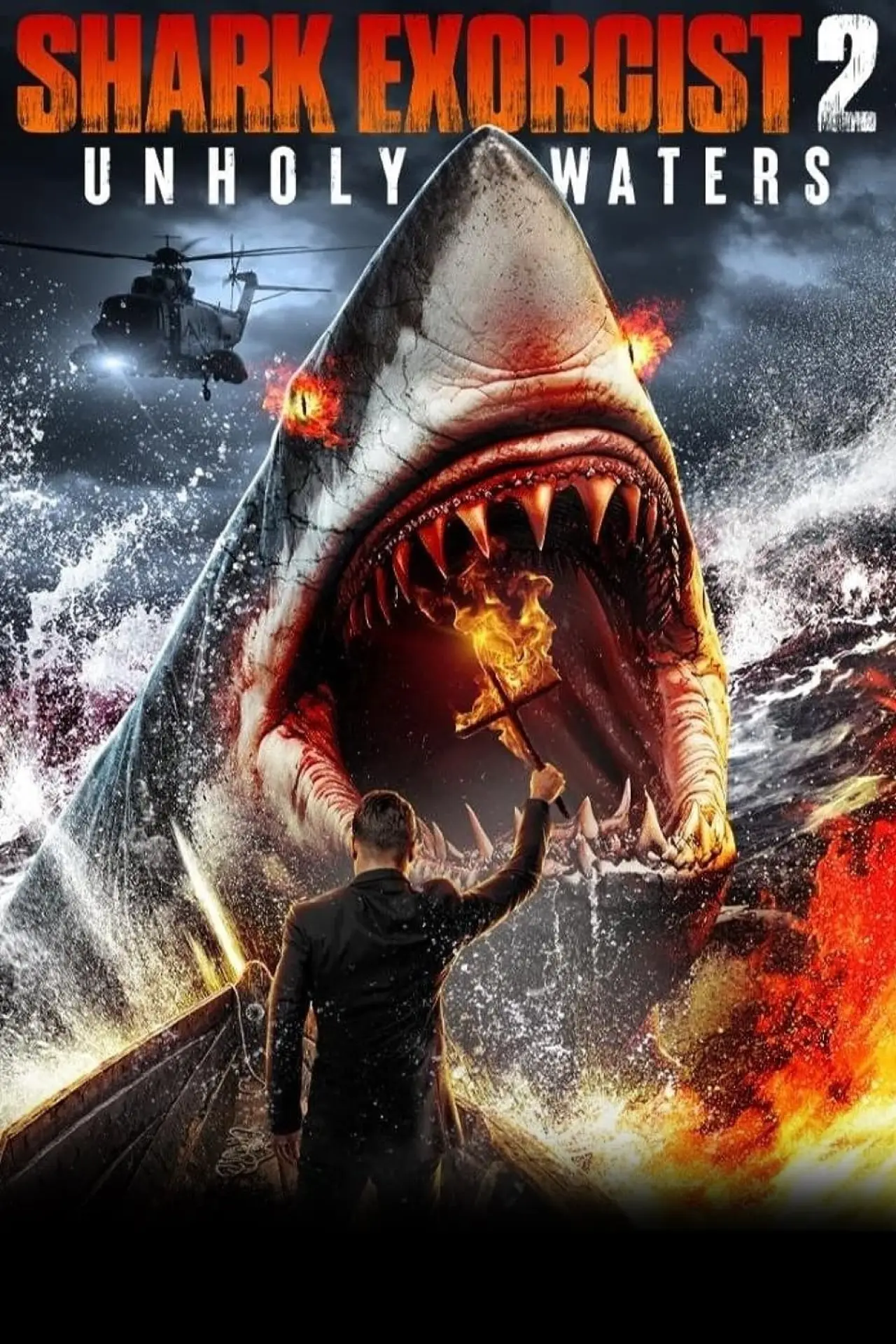 Movie poster "Shark Exorcist 2: Unholy Waters"
