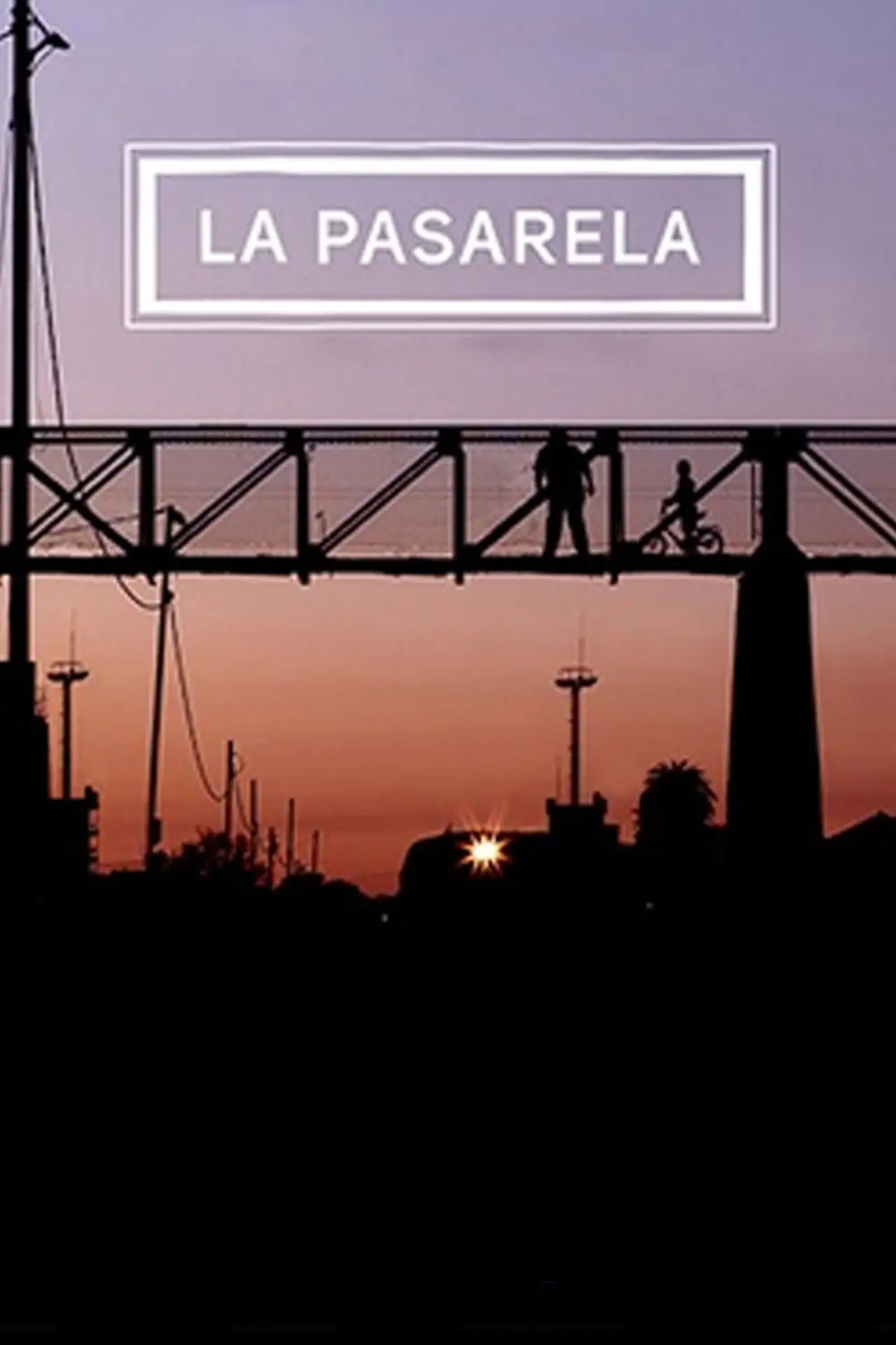 Movie poster "La pasarela"