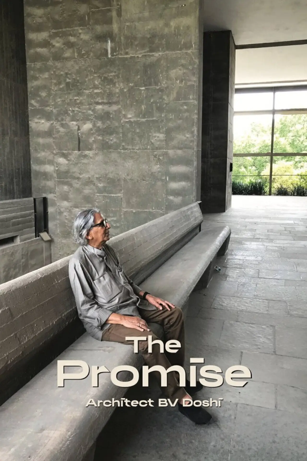 Movie poster "The Promise, Architect BV Doshi"