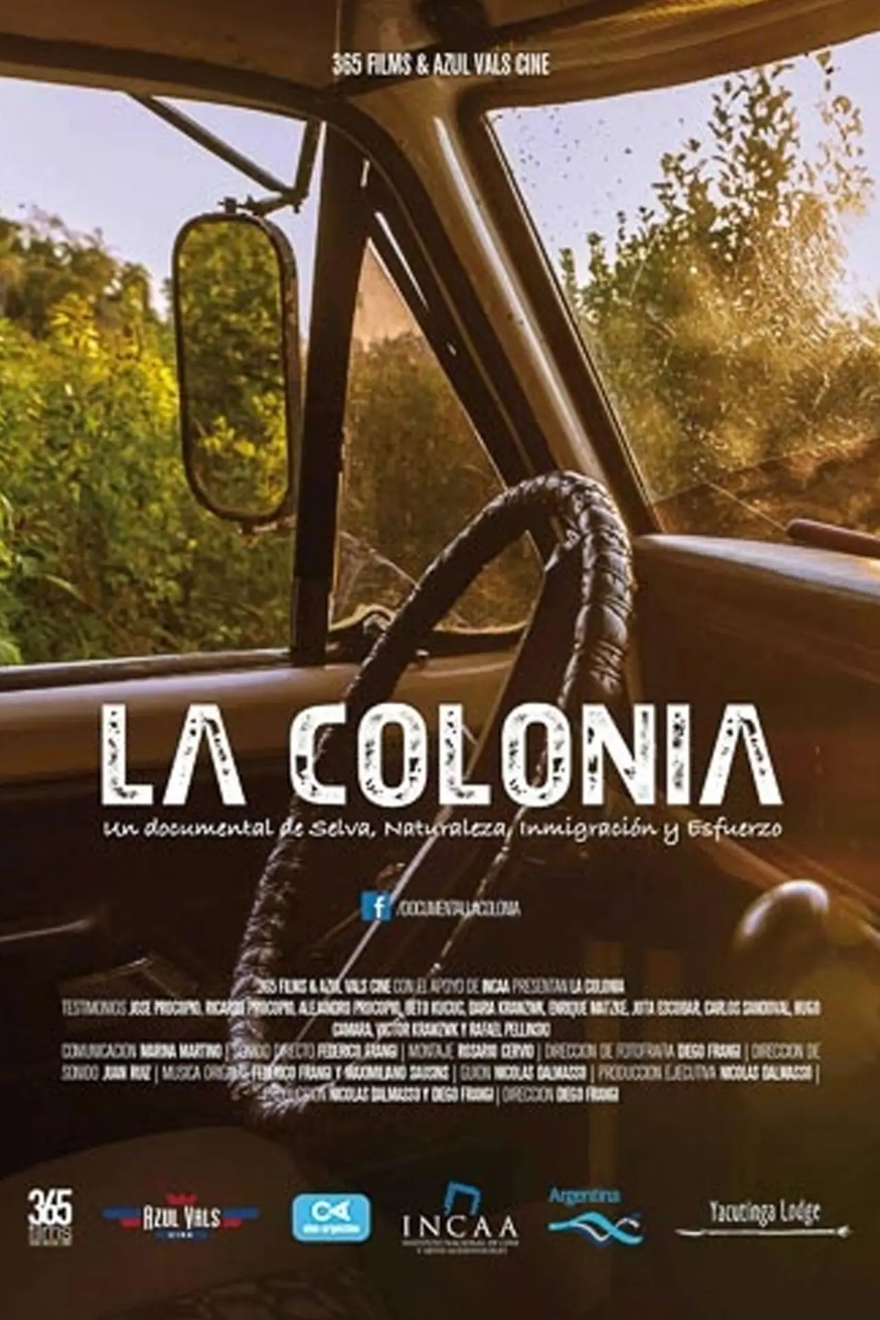 Movie poster "La colonia"