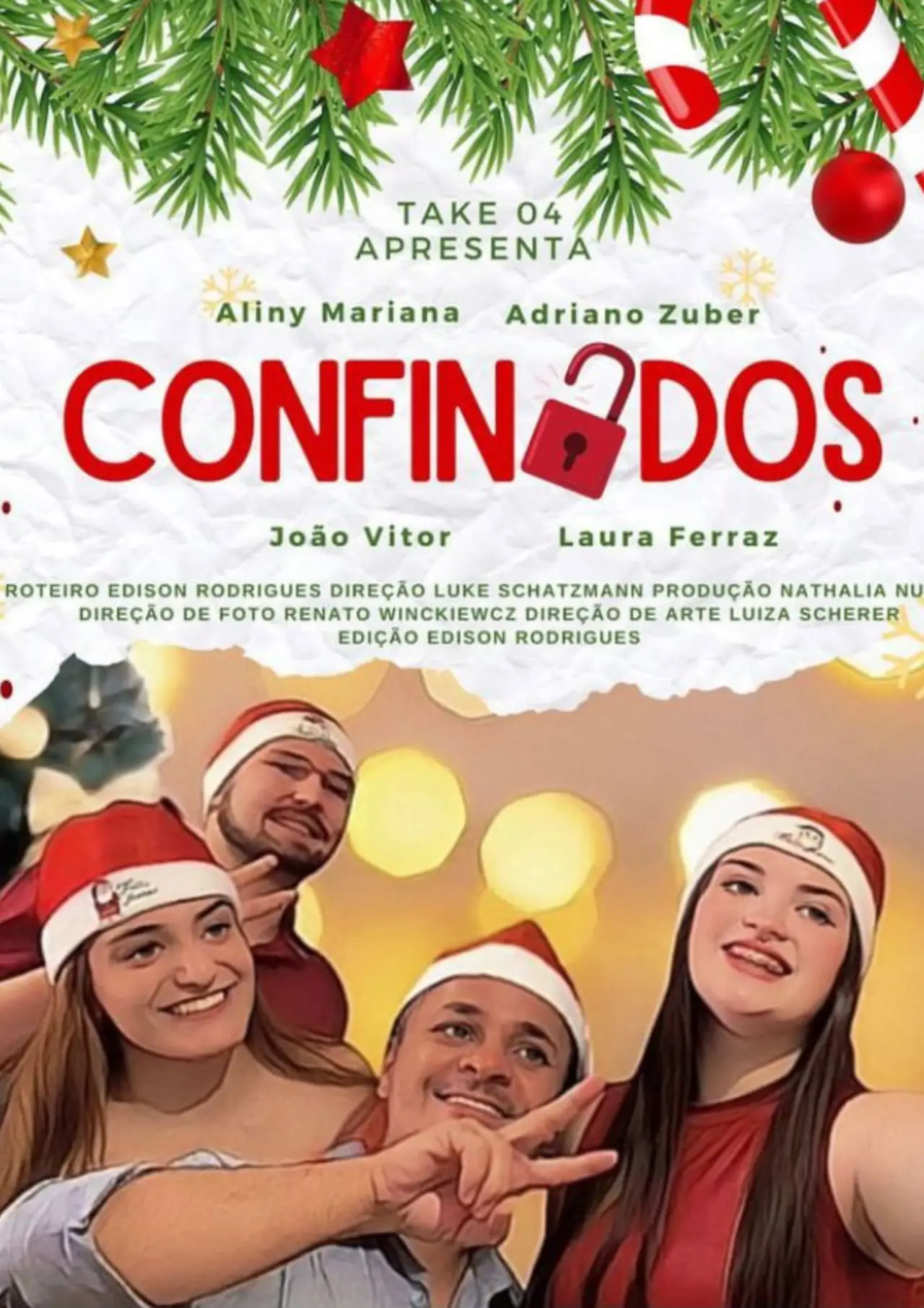 Movie poster "Confinados"