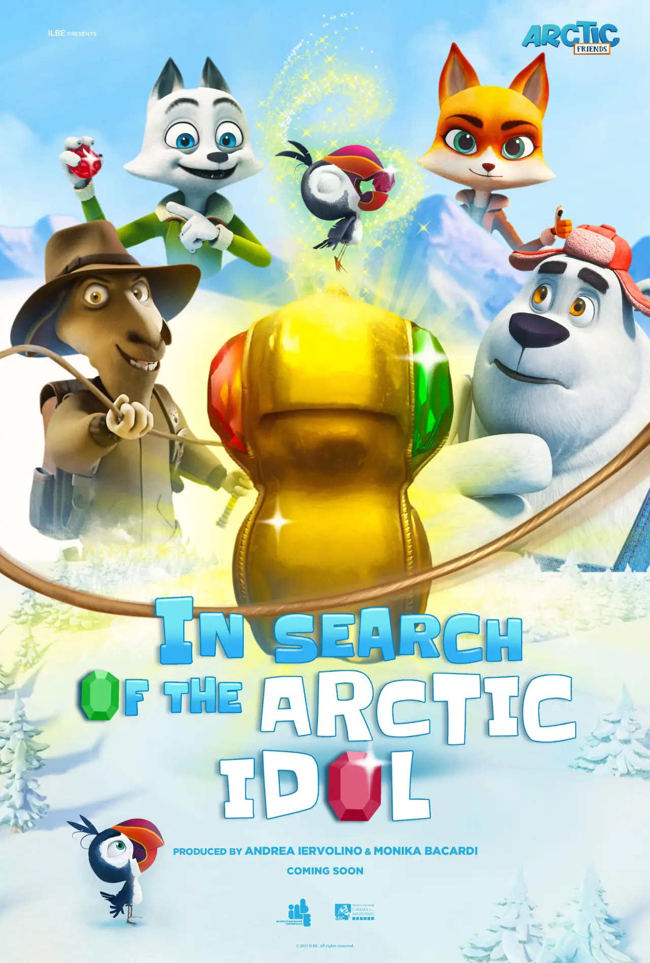 Movie poster "The Puffins: In Search of the Arctic Idol"