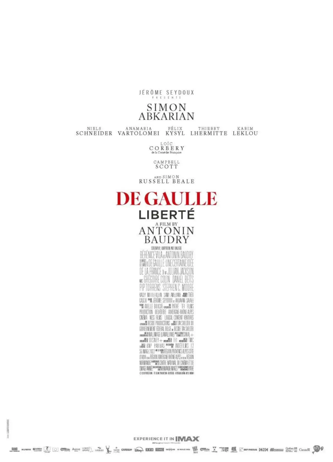 Movie poster "De Gaulle: The Sovereign Edge (Film 2)"