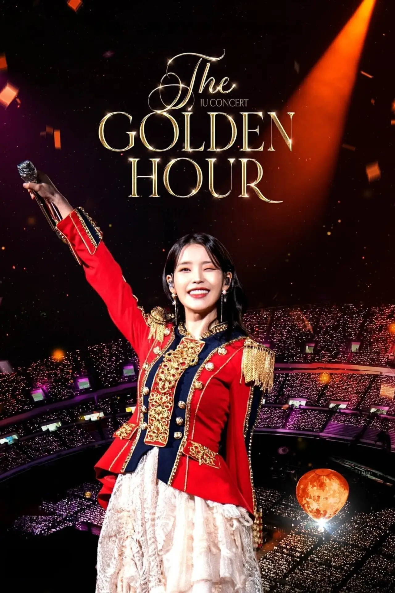 Movie poster "IU CONCERT : The Golden Hour"