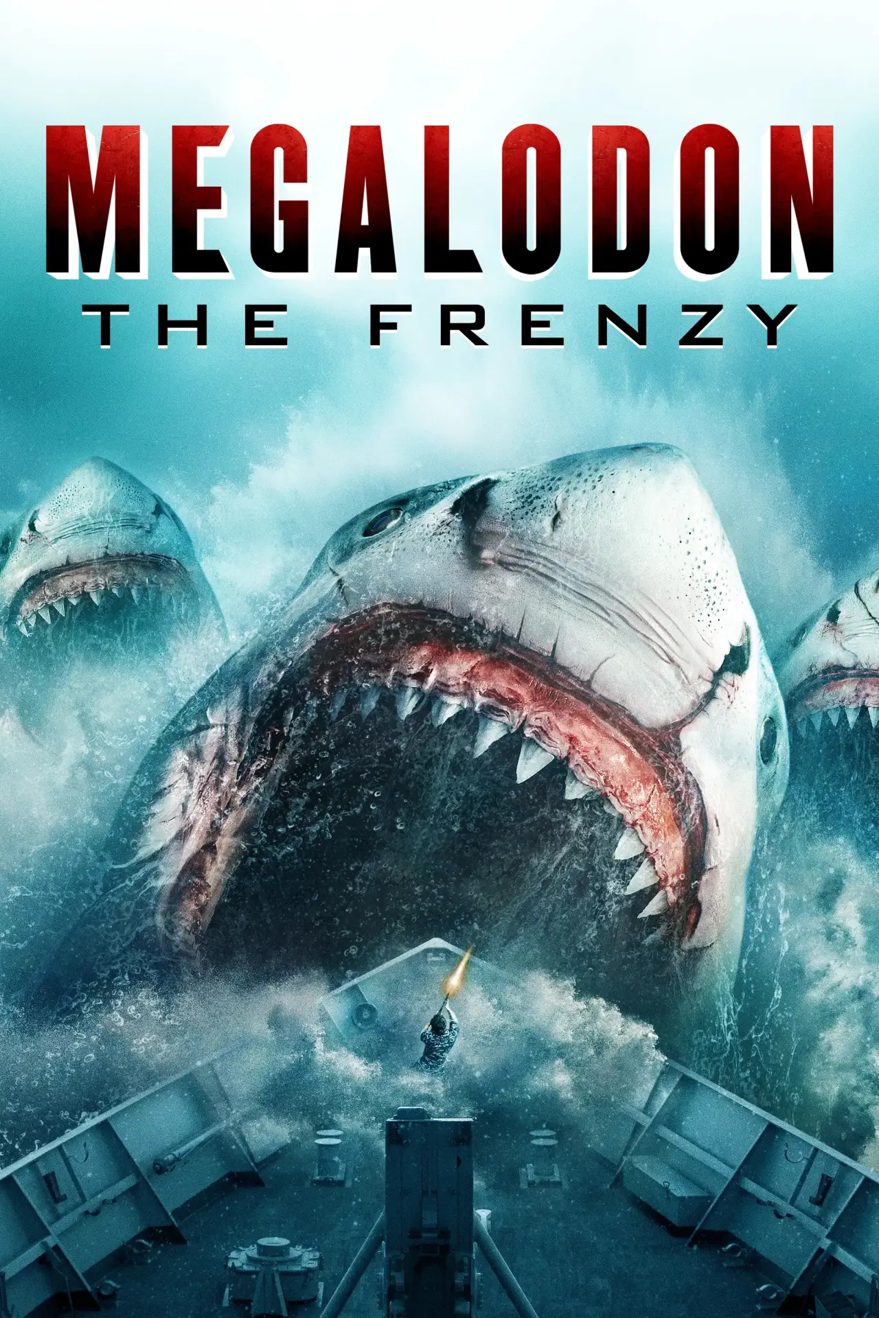 Movie poster "Megalodon: The Frenzy"