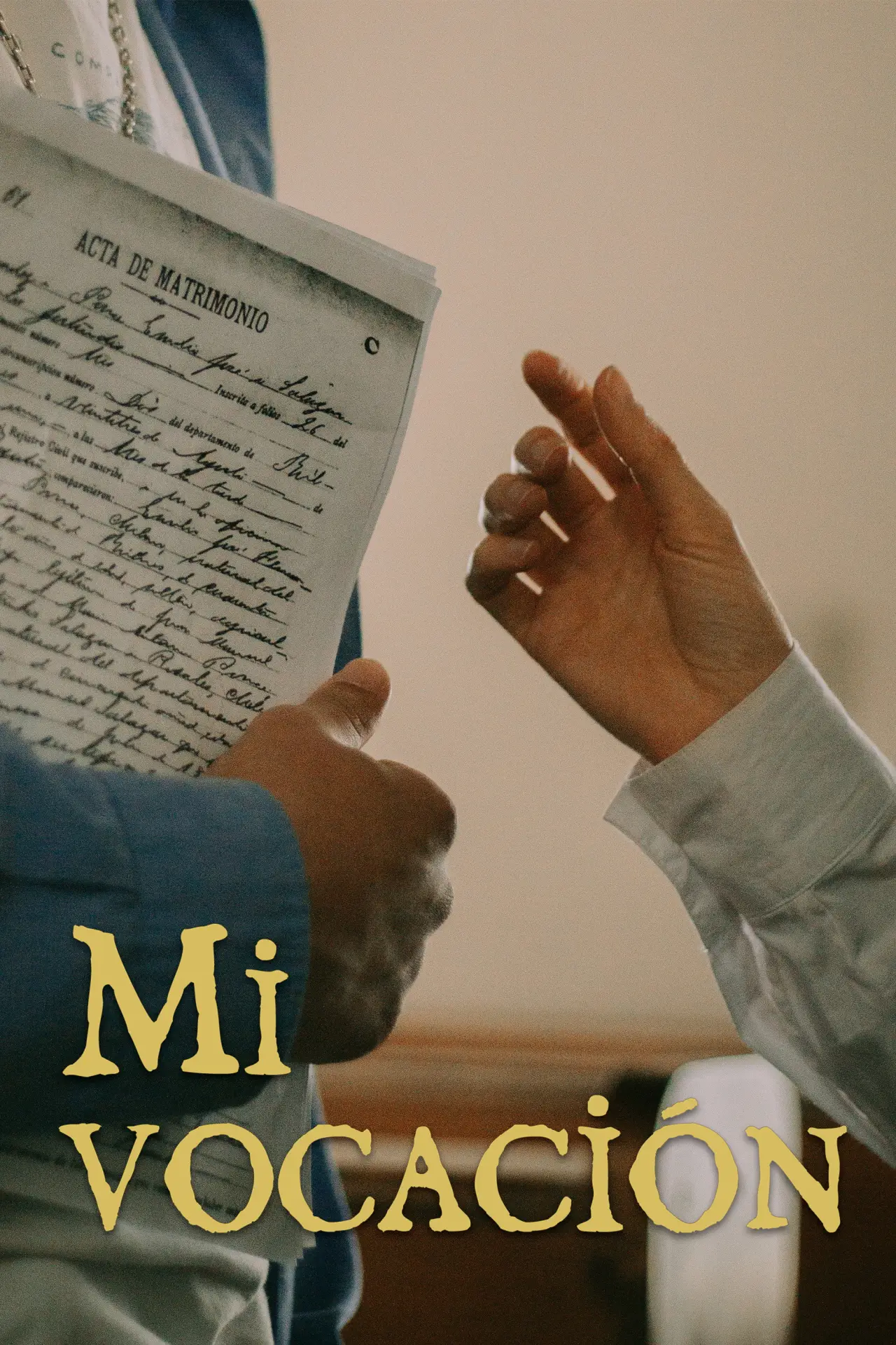 Movie poster "Mi Vocación"
