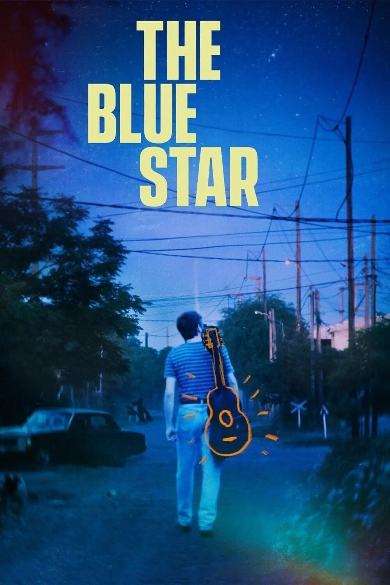 Movie poster "The Blue Star"