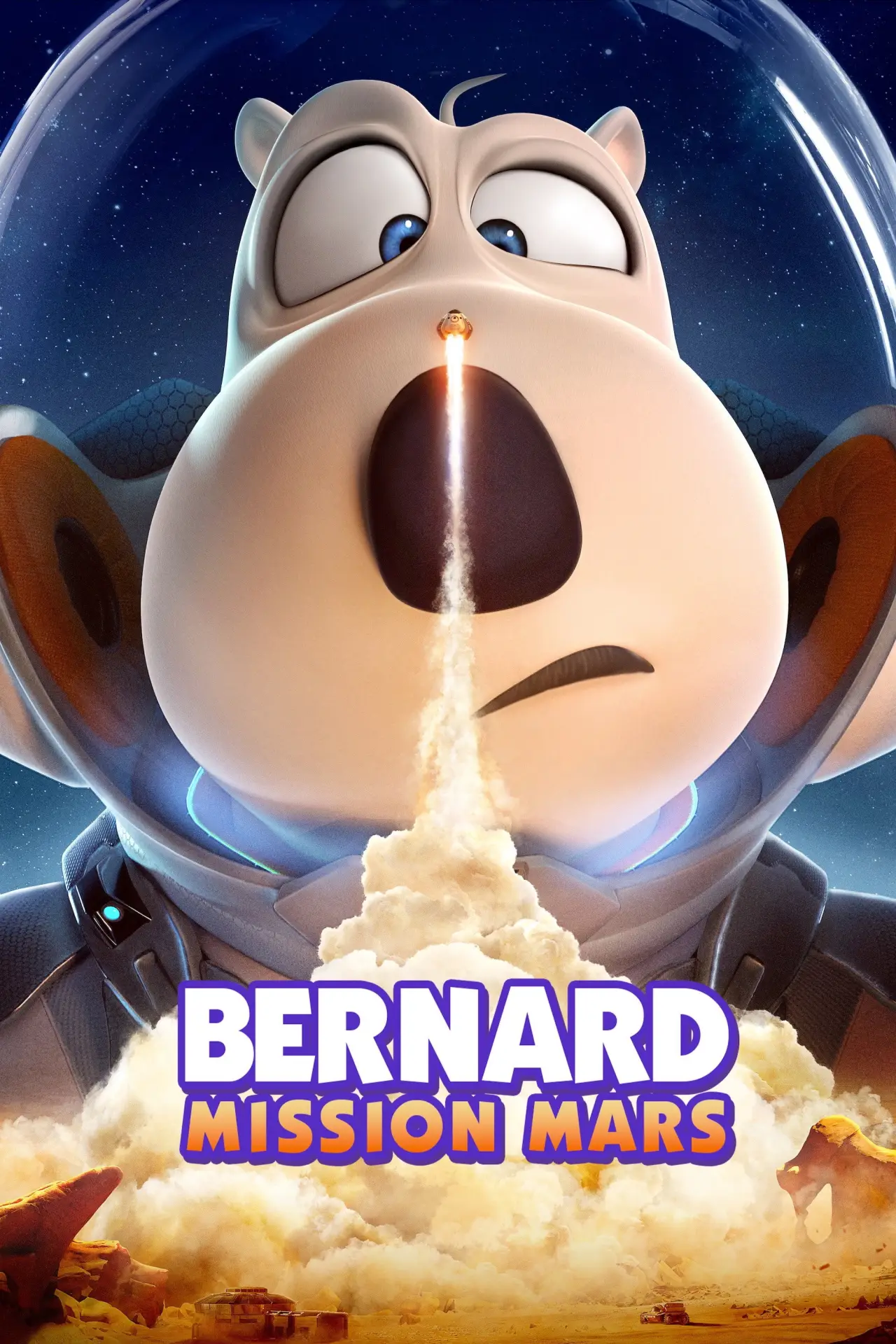 Movie poster "Backkom Bear 3: Mars Mission"