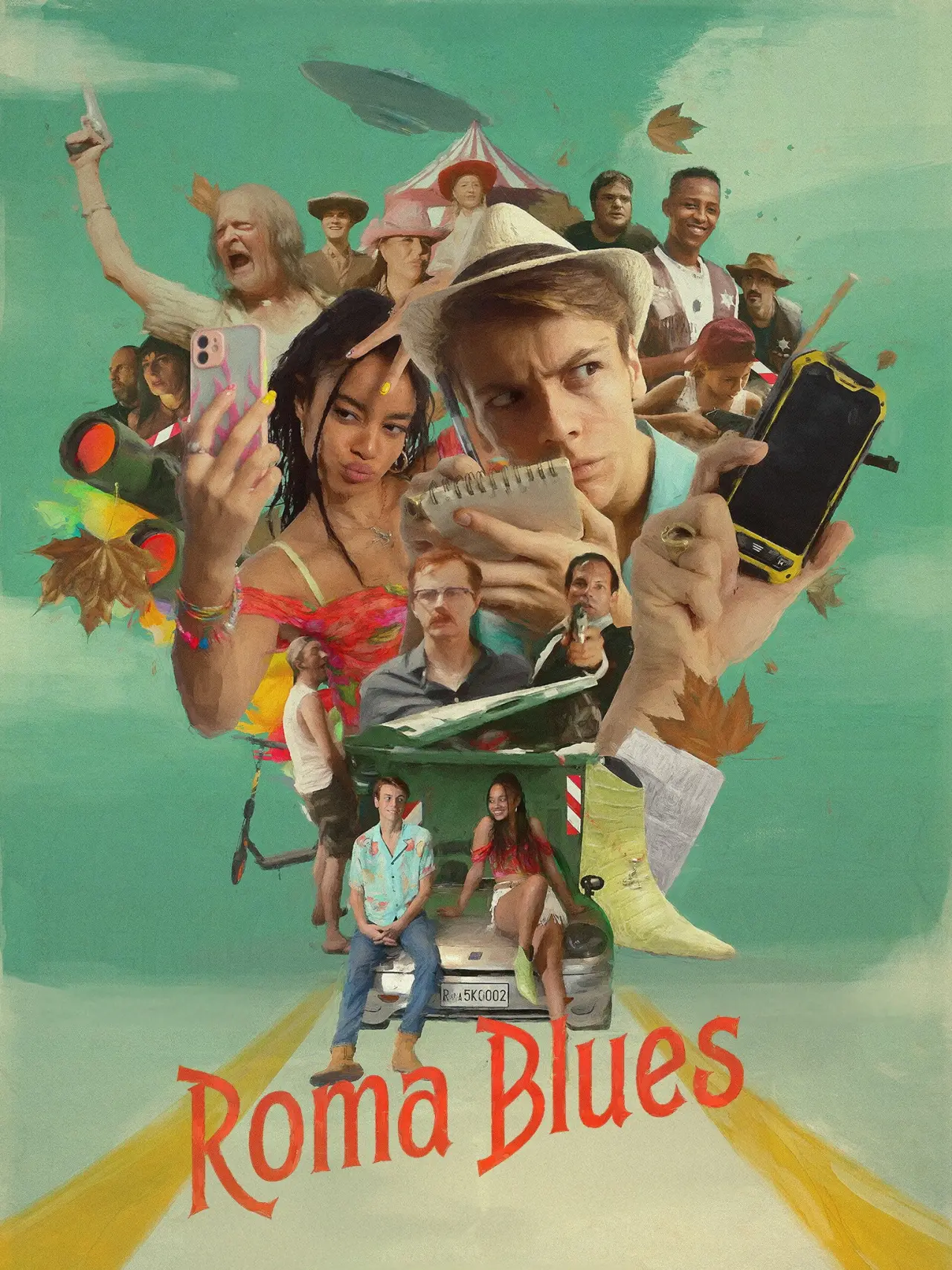 Movie poster "Roma Blues"