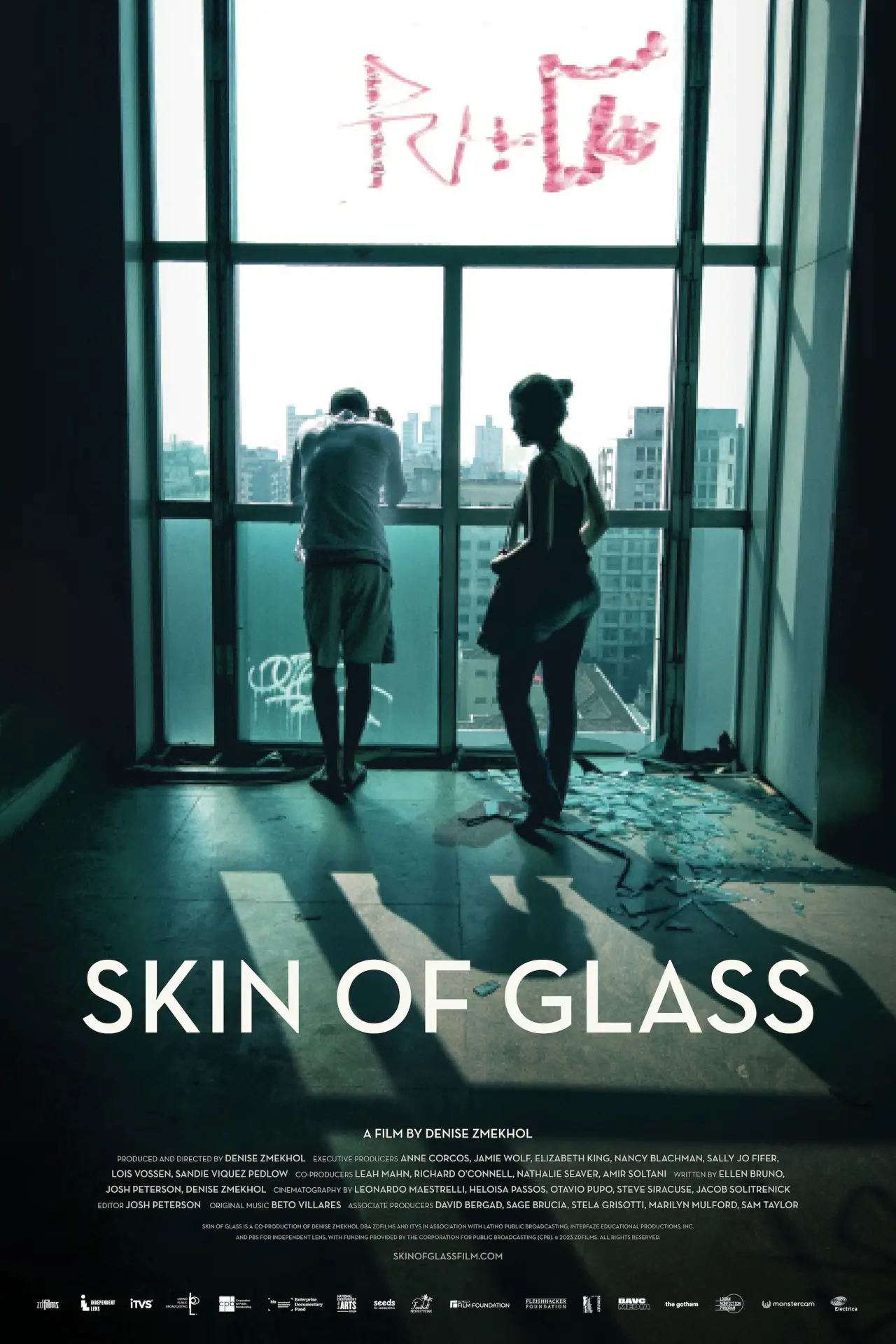 Movie poster "Skin of Glass"