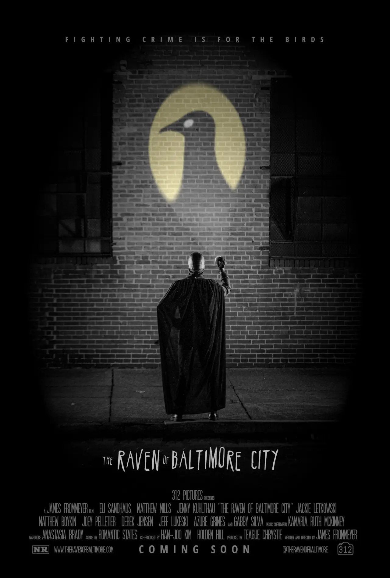 Movie poster "The Raven of Baltimore City"