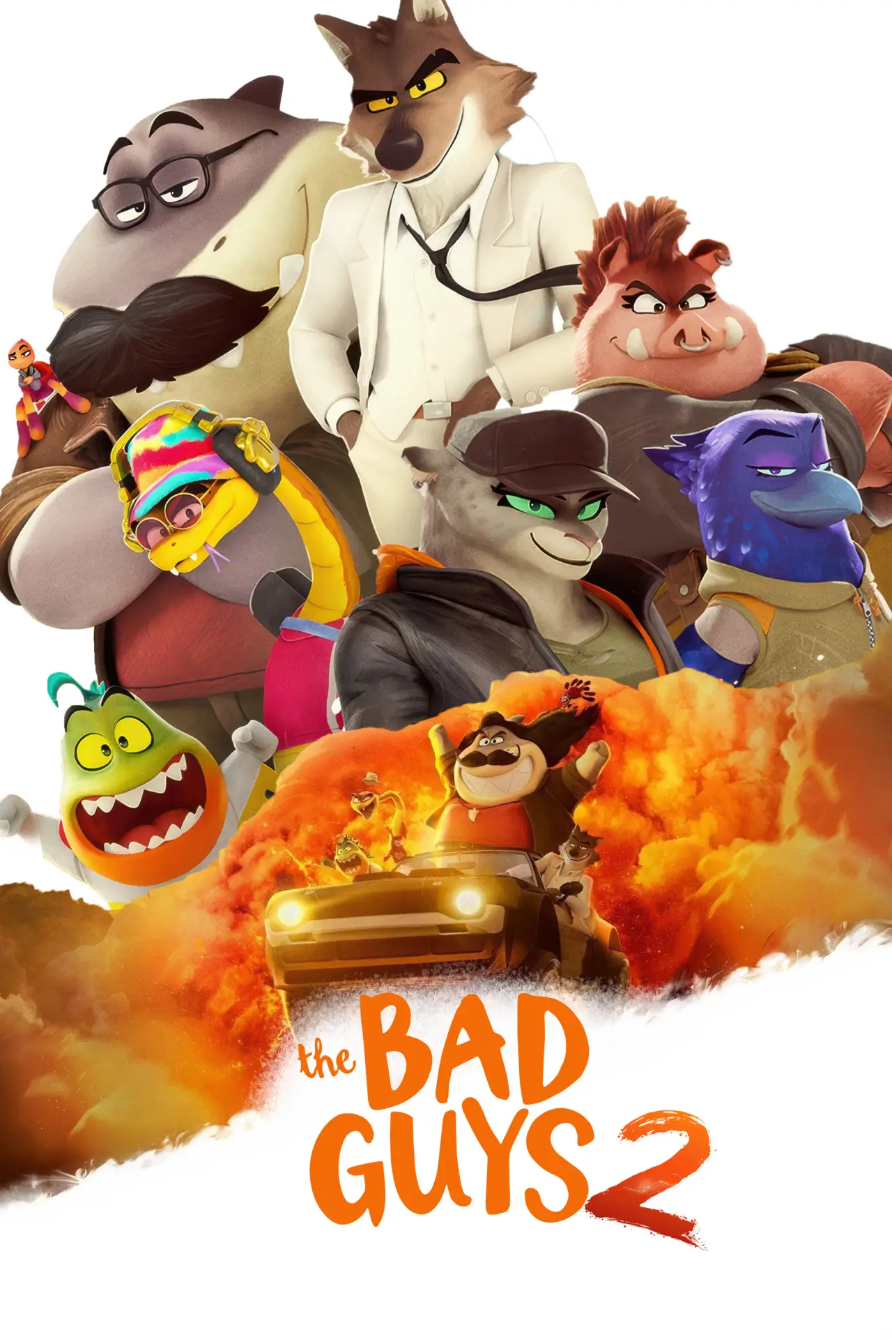 Movie poster "The Bad Guys 2"