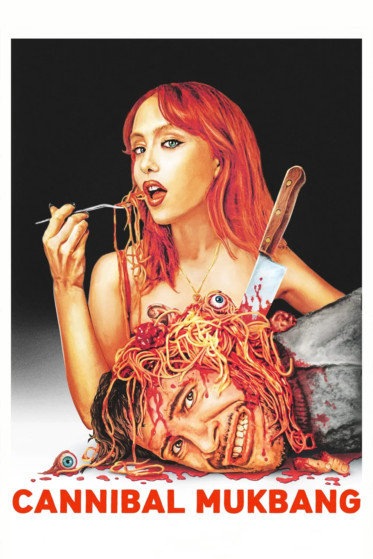 Movie poster "Cannibal Mukbang"
