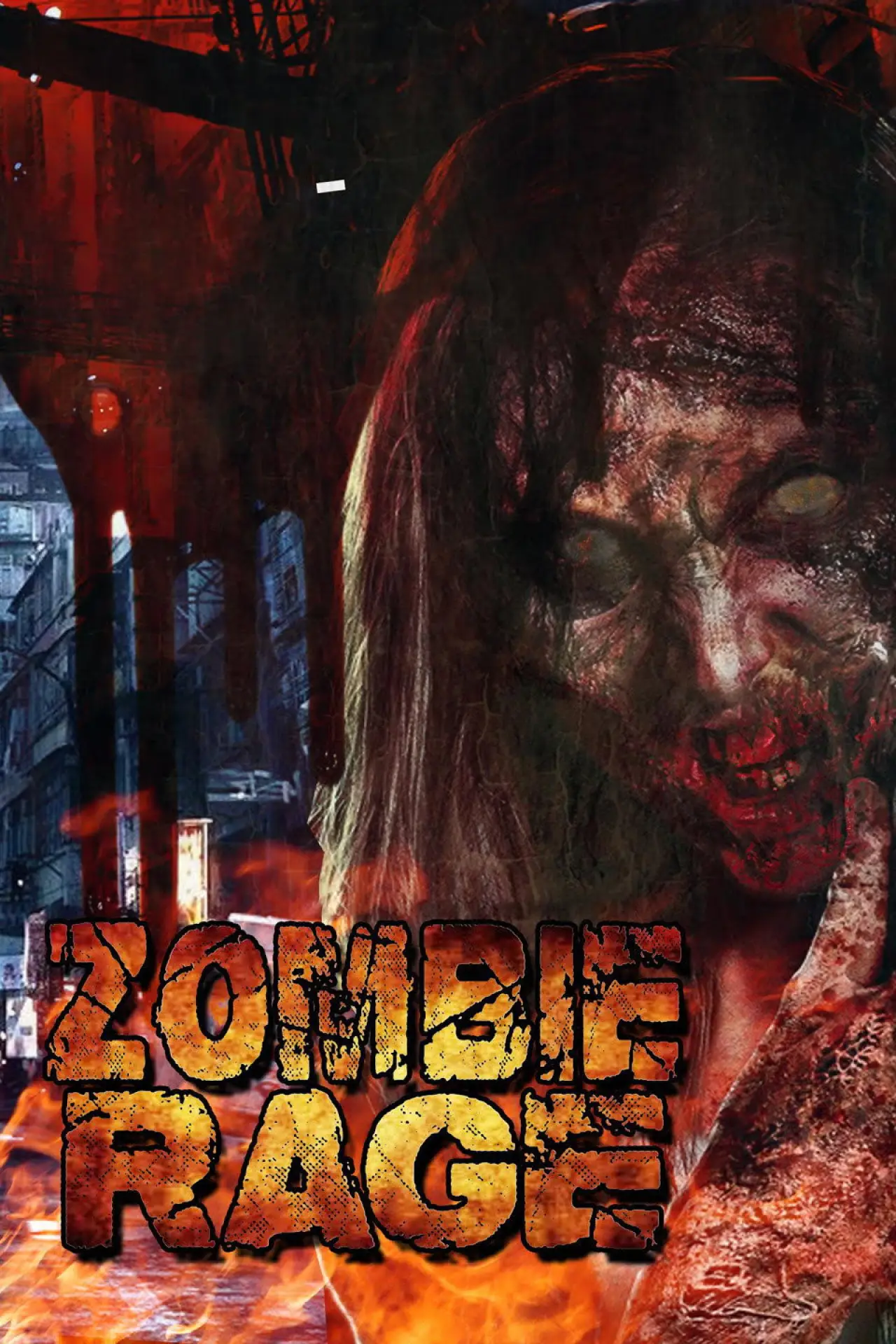 Movie poster "Zombie Rage"