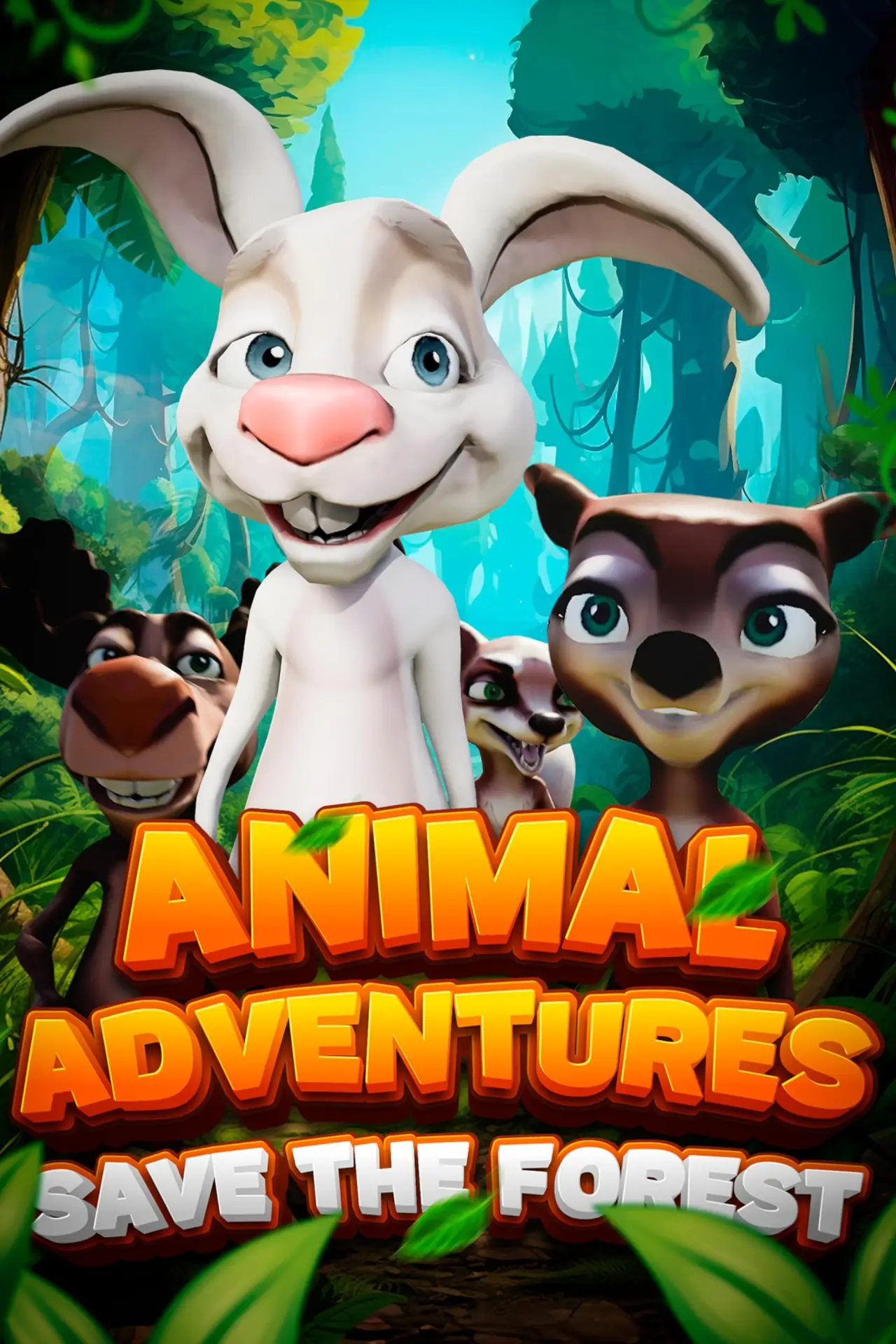 Movie poster "Animal Adventures: Save The Forest"