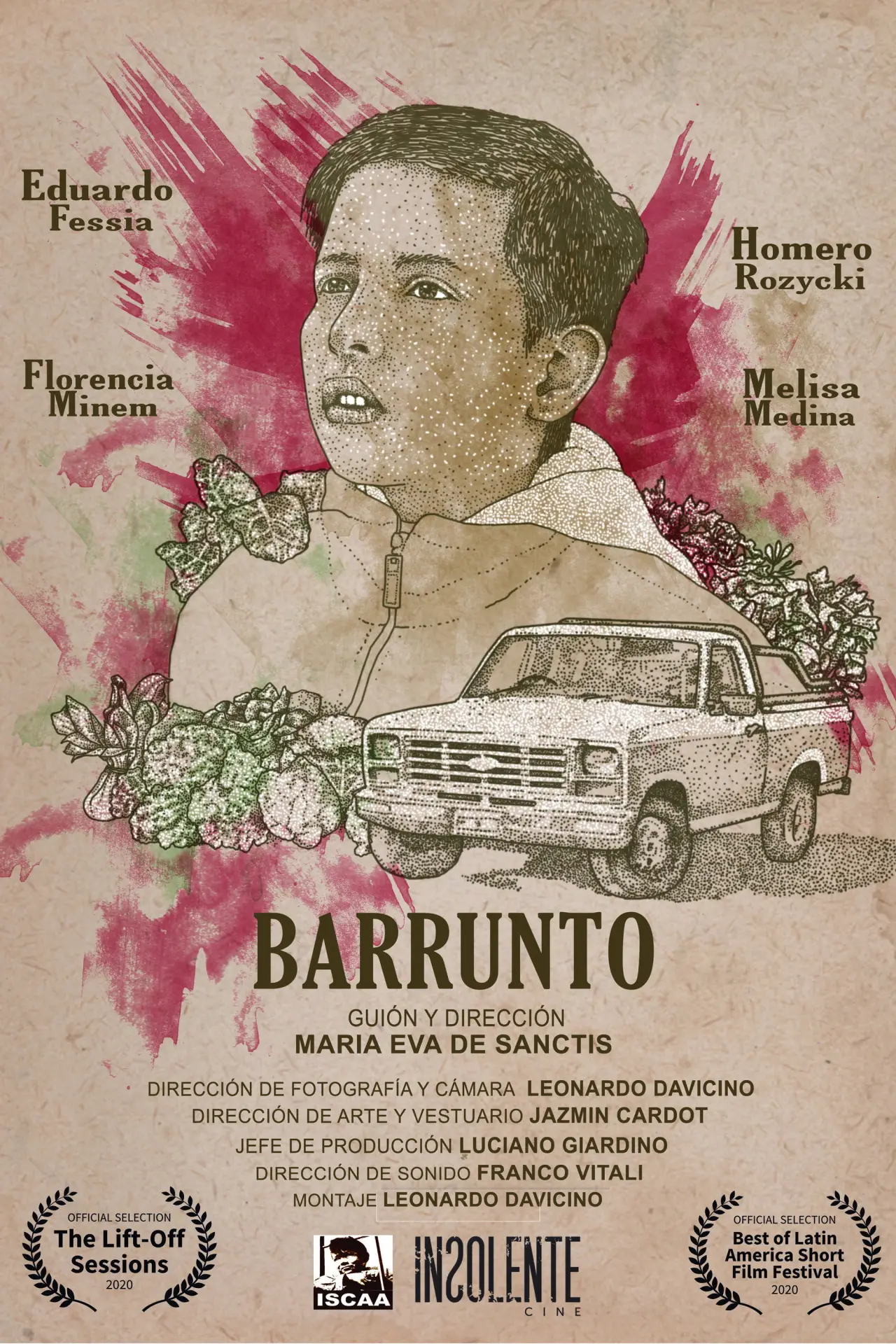 Movie poster "Barrunto"