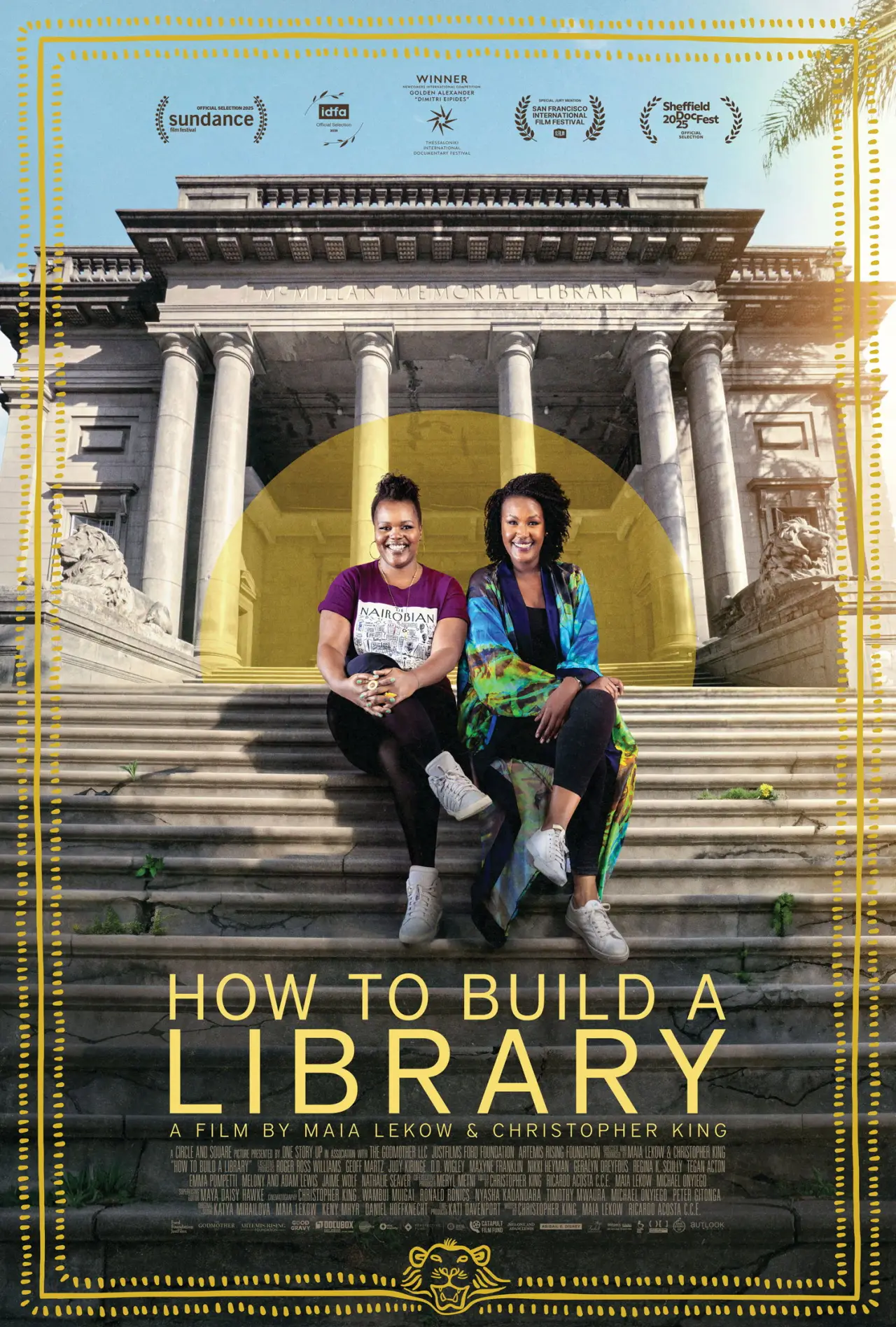 Movie poster "How to Build a Library"