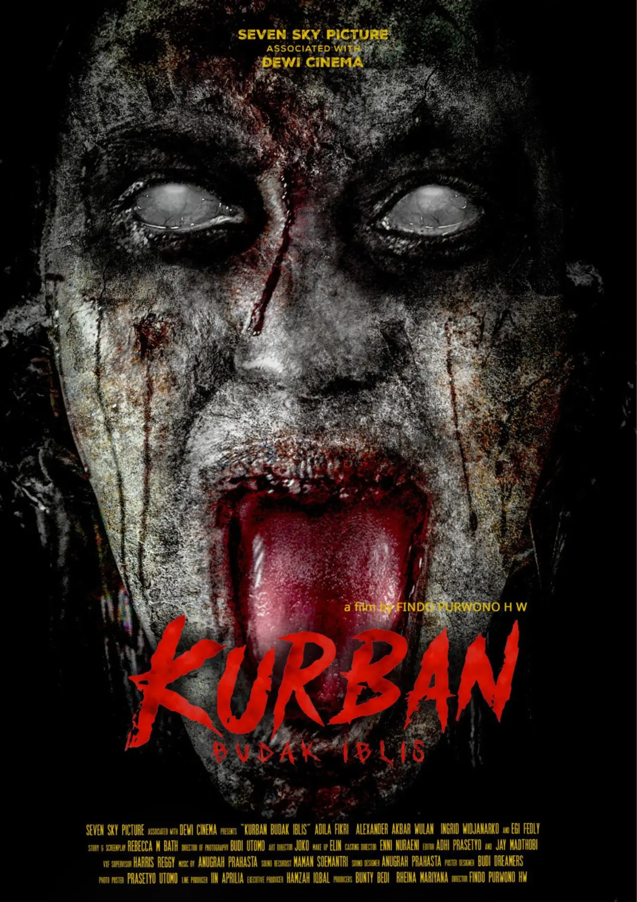 Movie poster "Kurban: Budak Iblis"