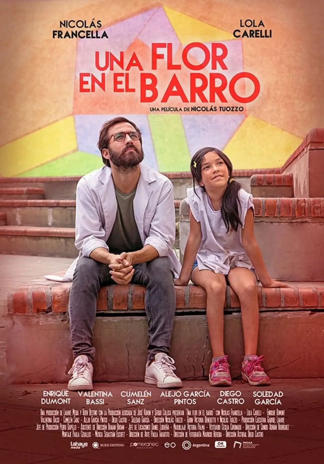 Movie poster "A Flower in the Mud"