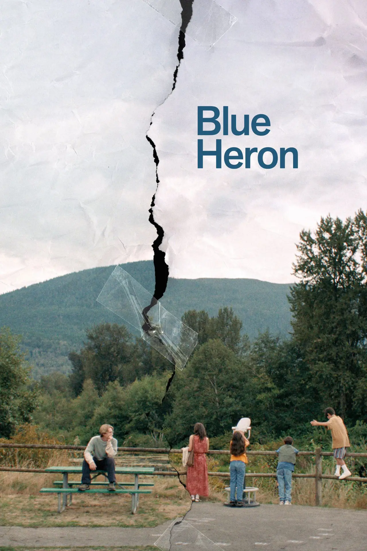 Movie poster "Blue Heron"