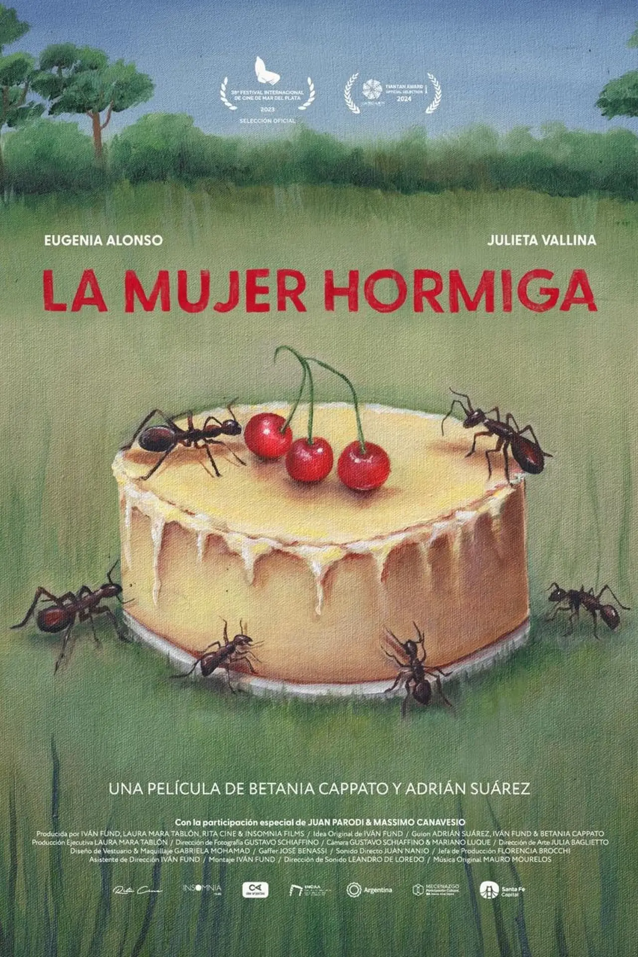 Movie poster "The Ant Woman"
