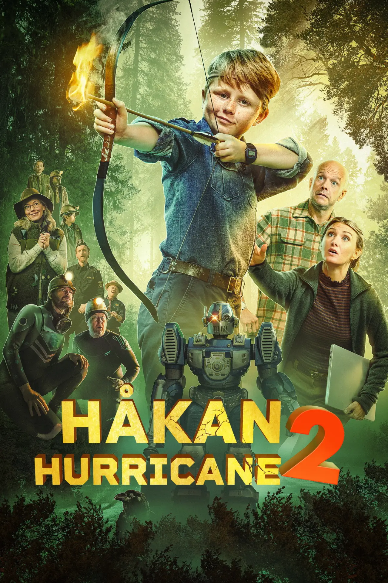 Movie poster "Håkan Bråkan 2"
