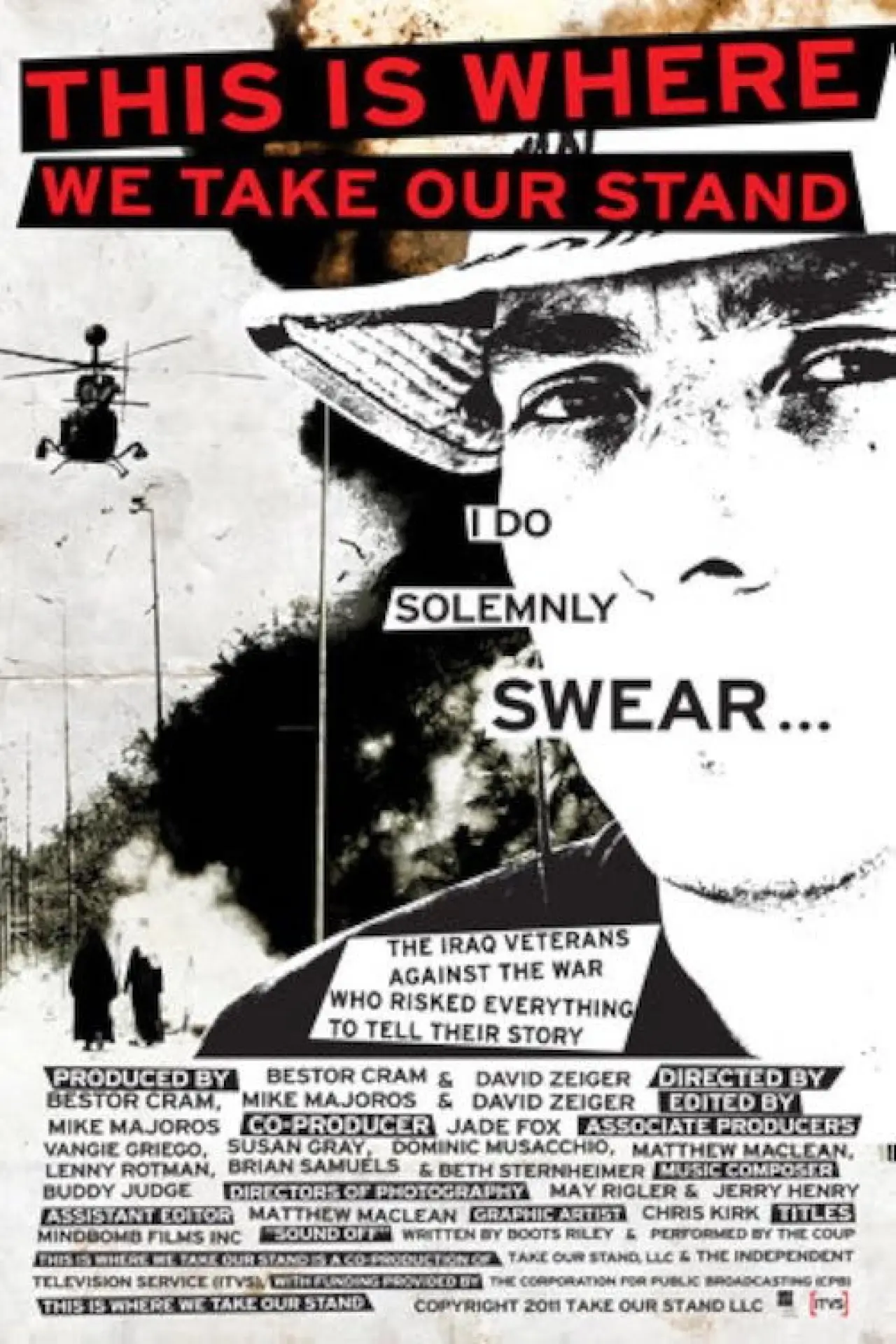 Movie poster "This Is Where We Take Our Stand"