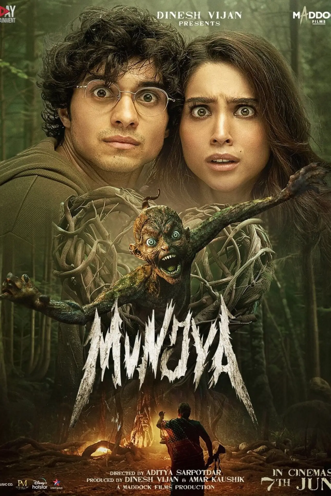 Movie poster "Munjya"