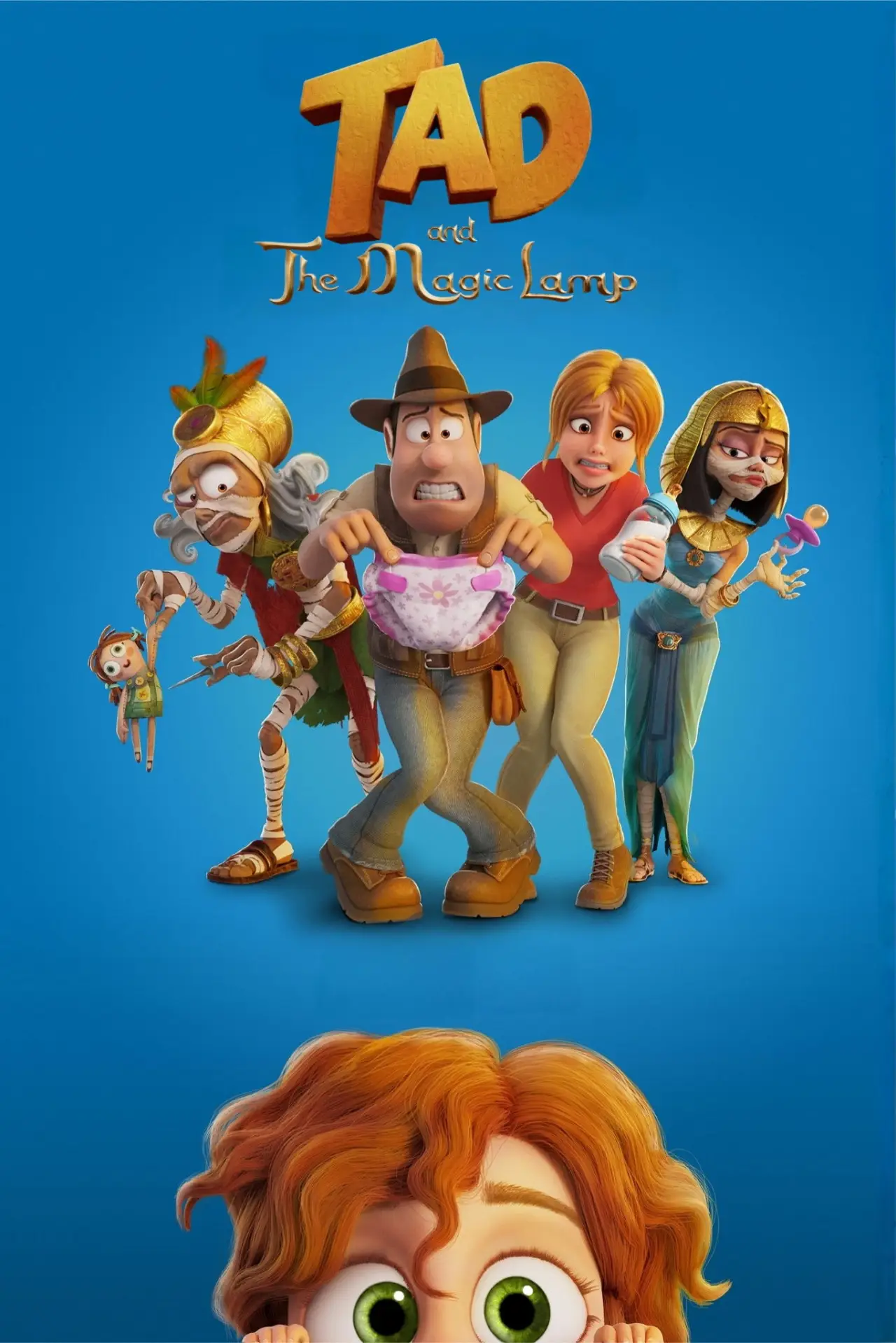 Movie poster "Tad and The Magic Lamp"
