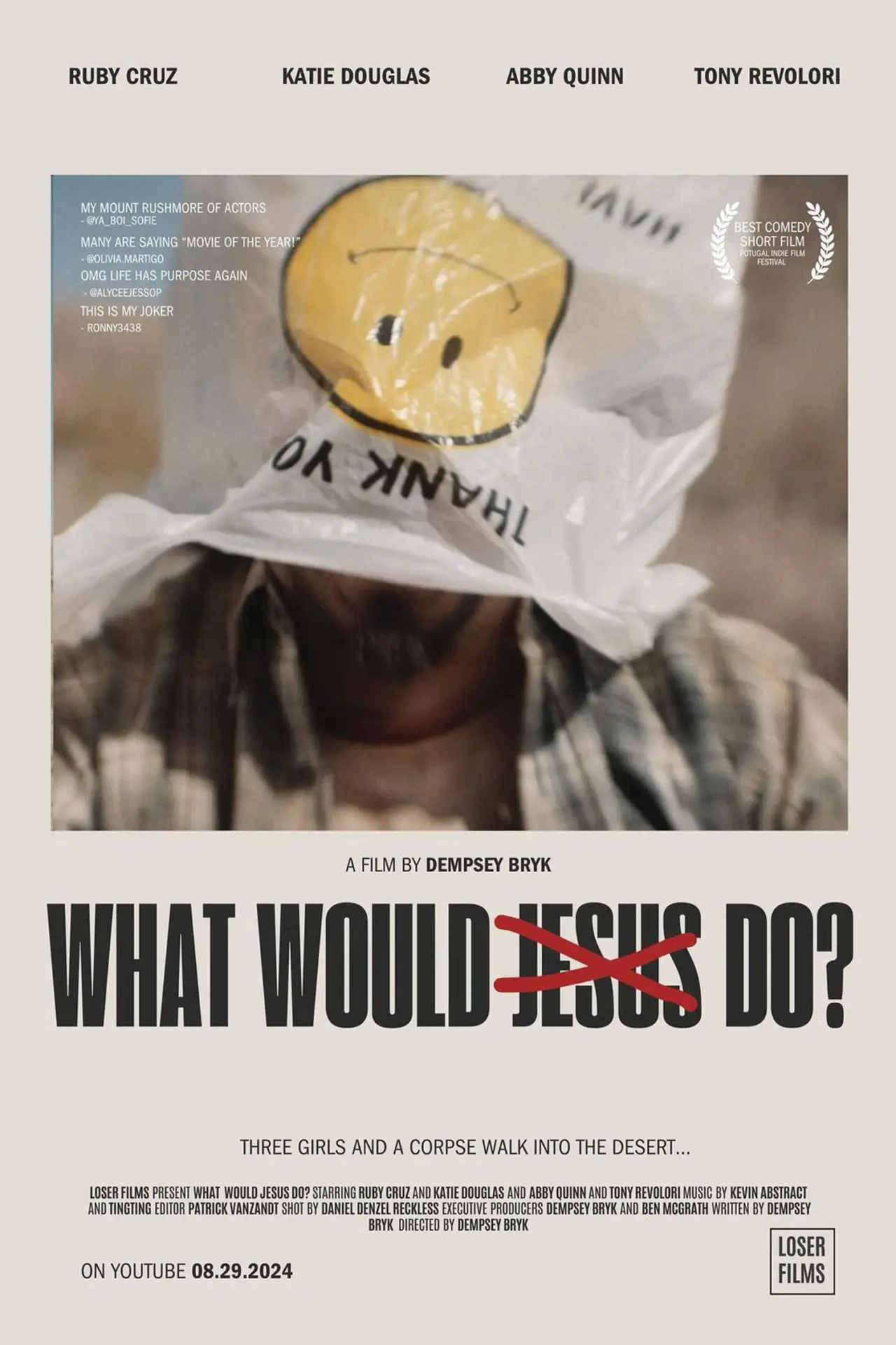 Movie poster "WWJD?"