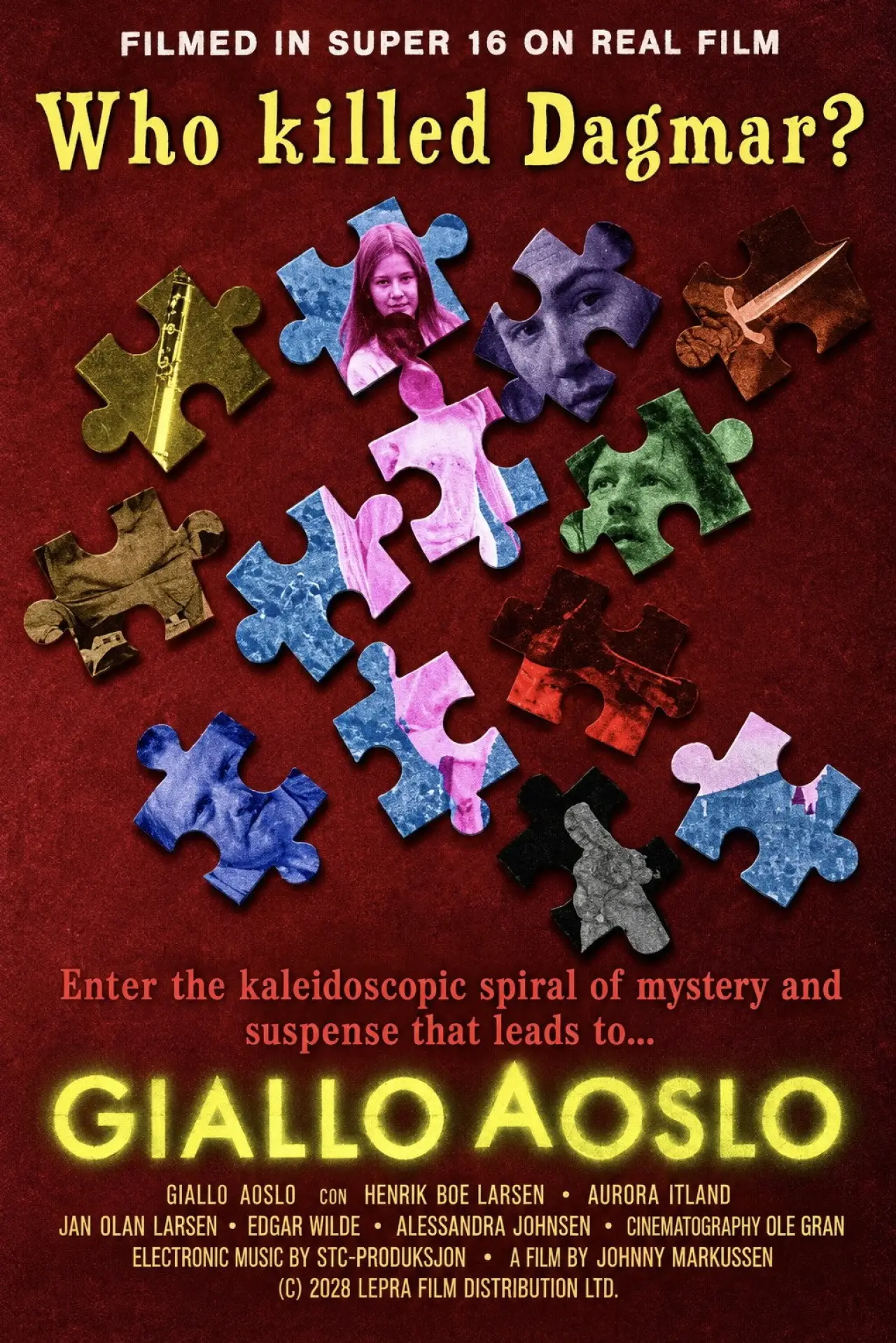 Movie poster "Giallo a Oslo"