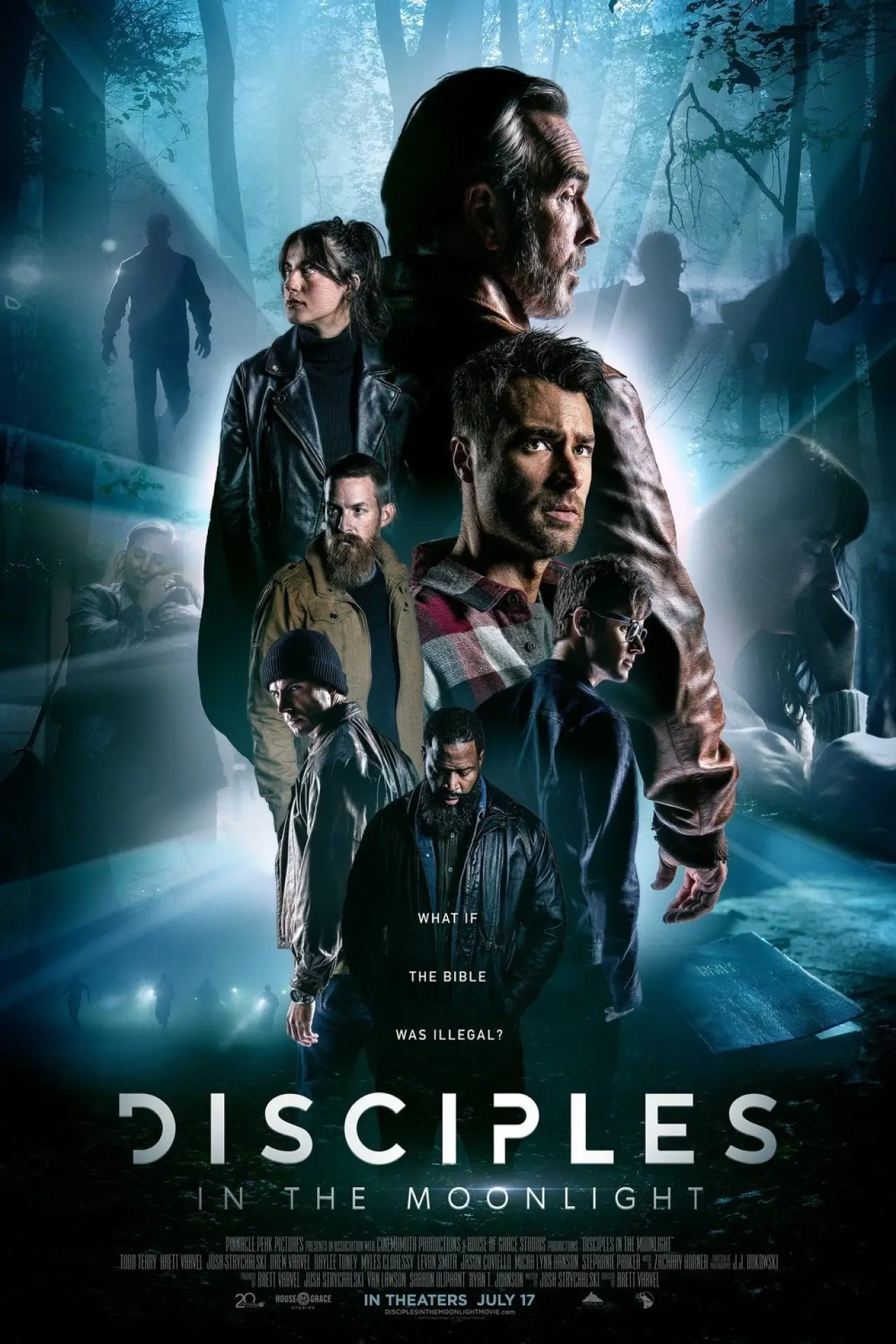 Movie poster "Disciples in the Moonlight"