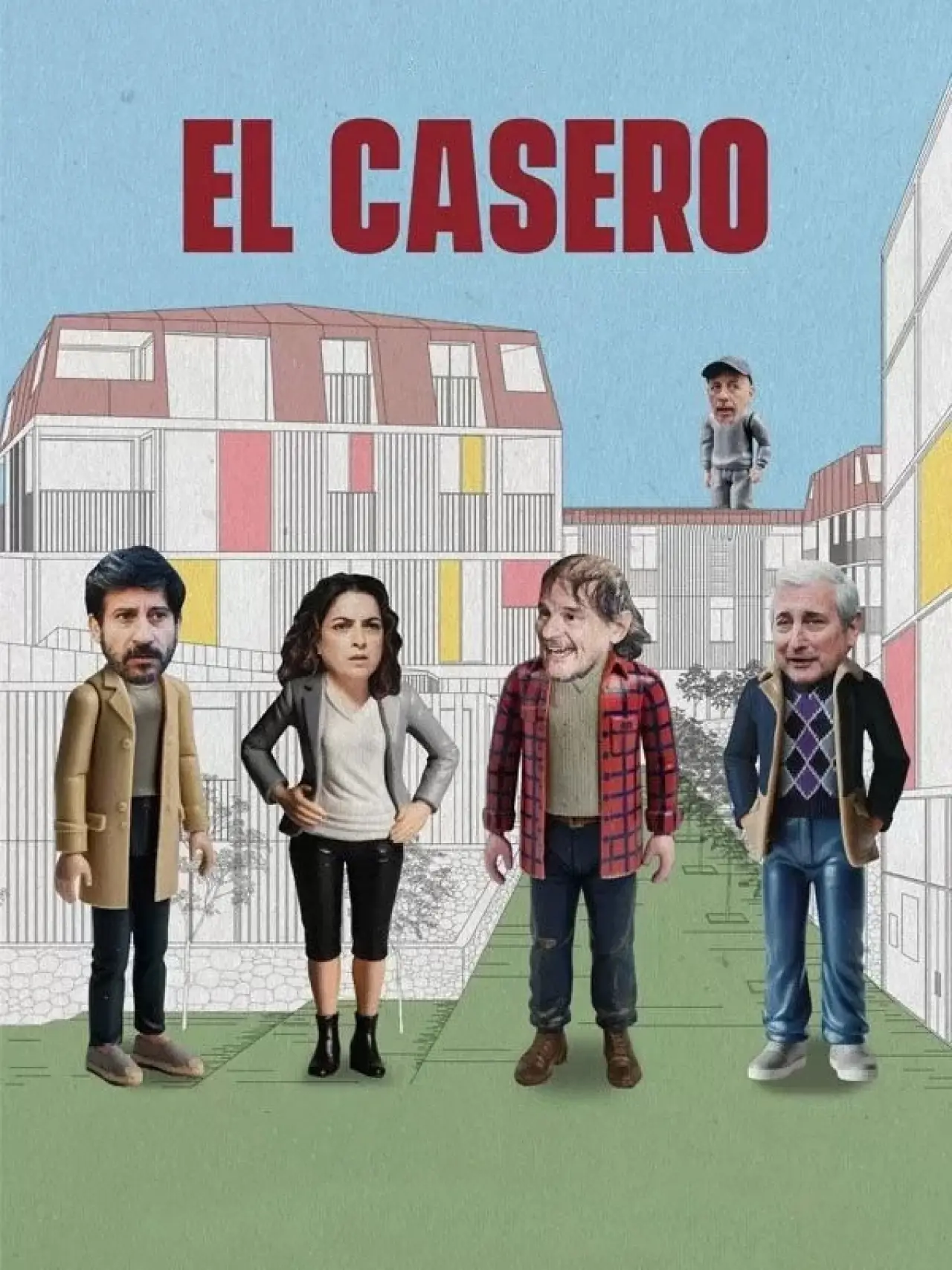 Movie poster "El casero"