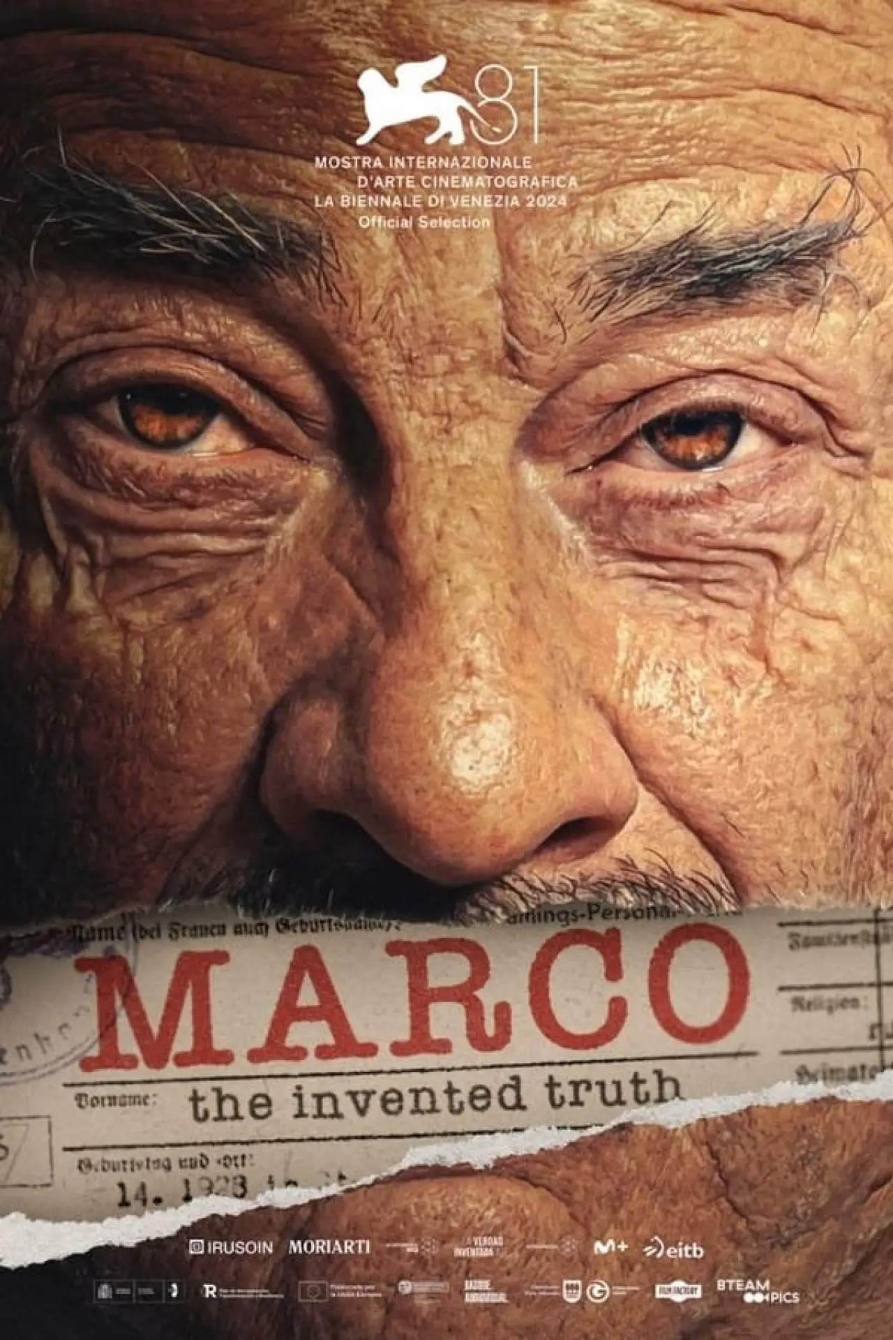 Movie poster "Marco: The Invented Truth"