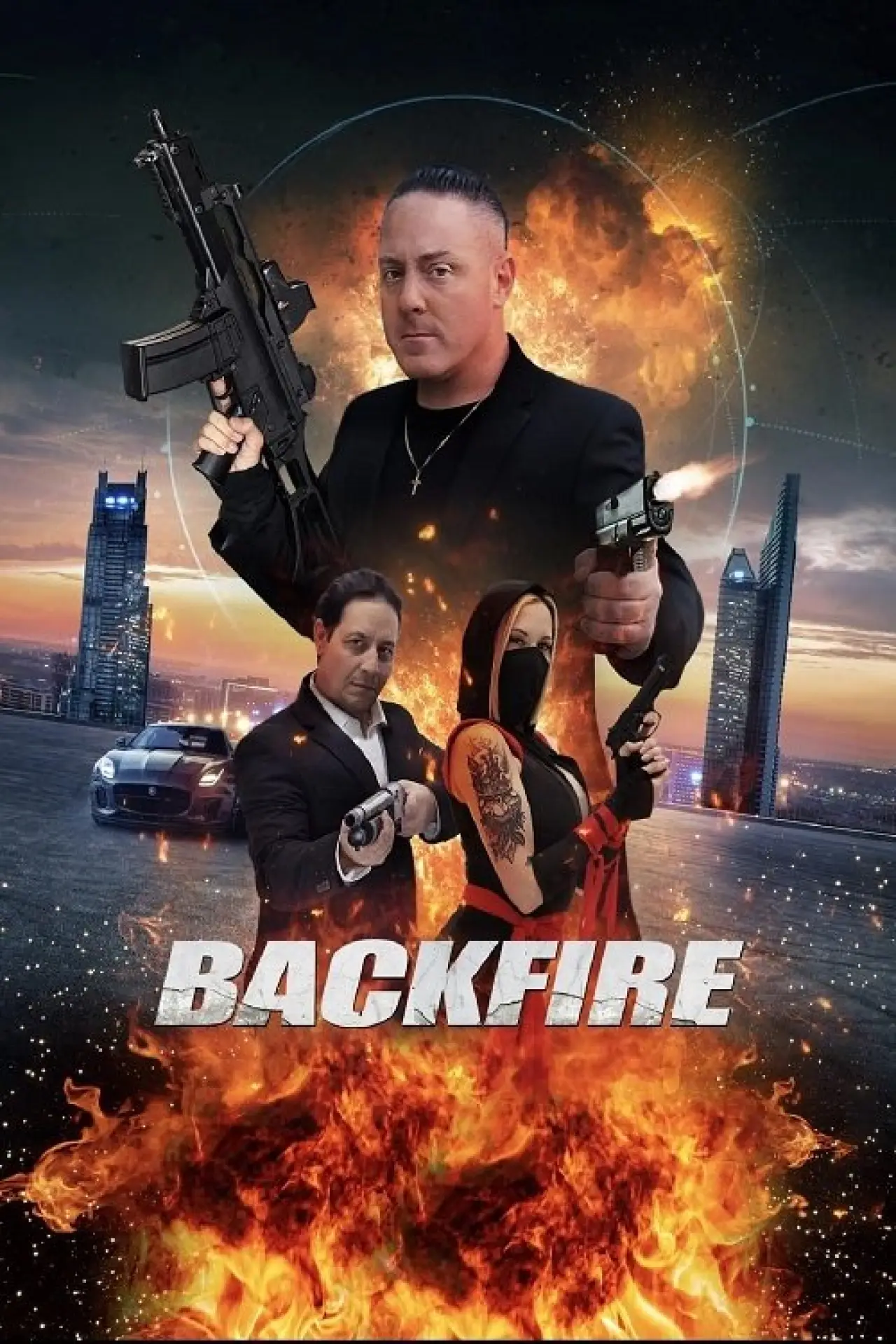 Movie poster "Backfire"