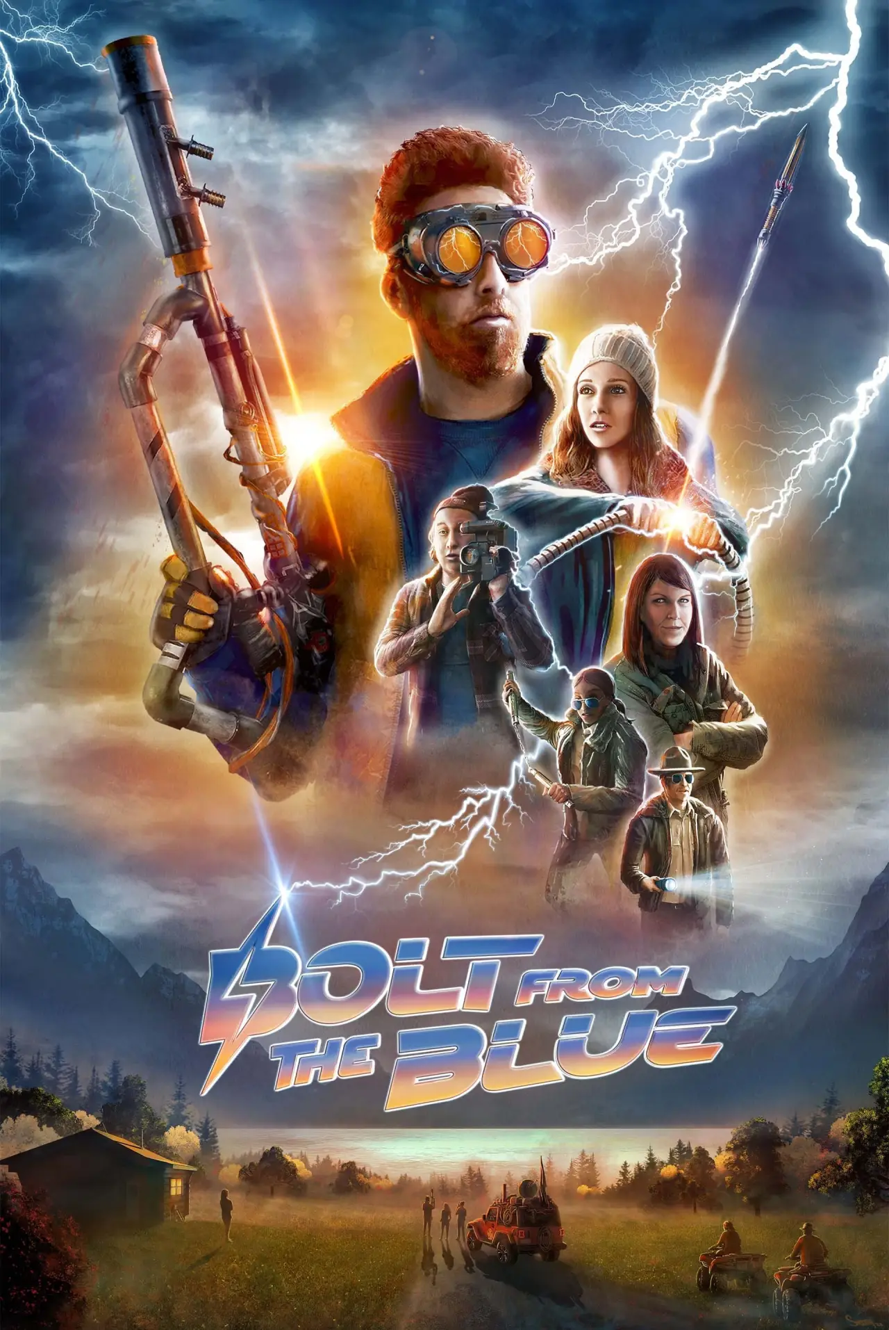 Movie poster "Bolt from the Blue"