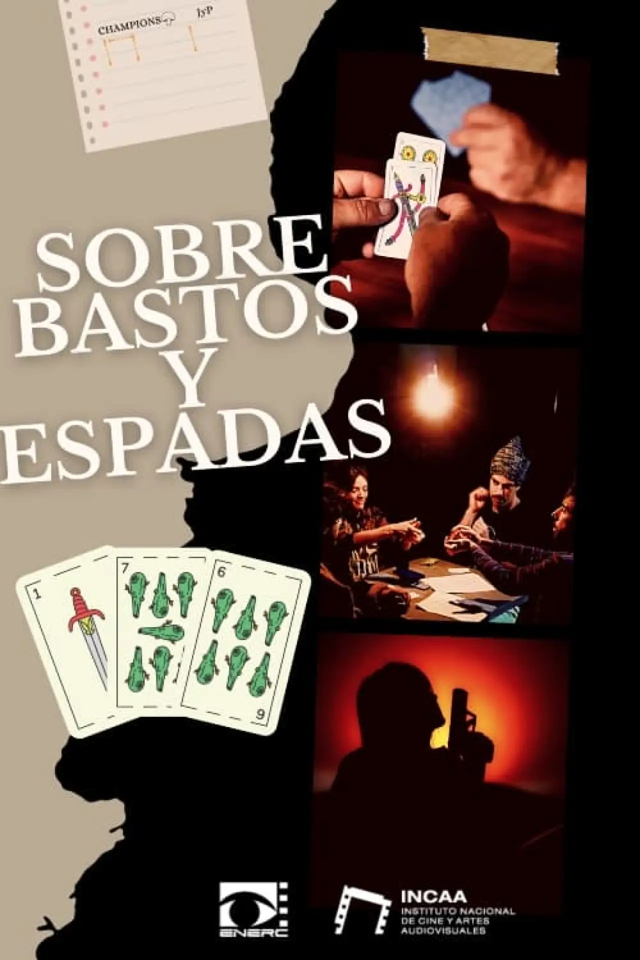 Movie poster "Sobre anchos y falsos"
