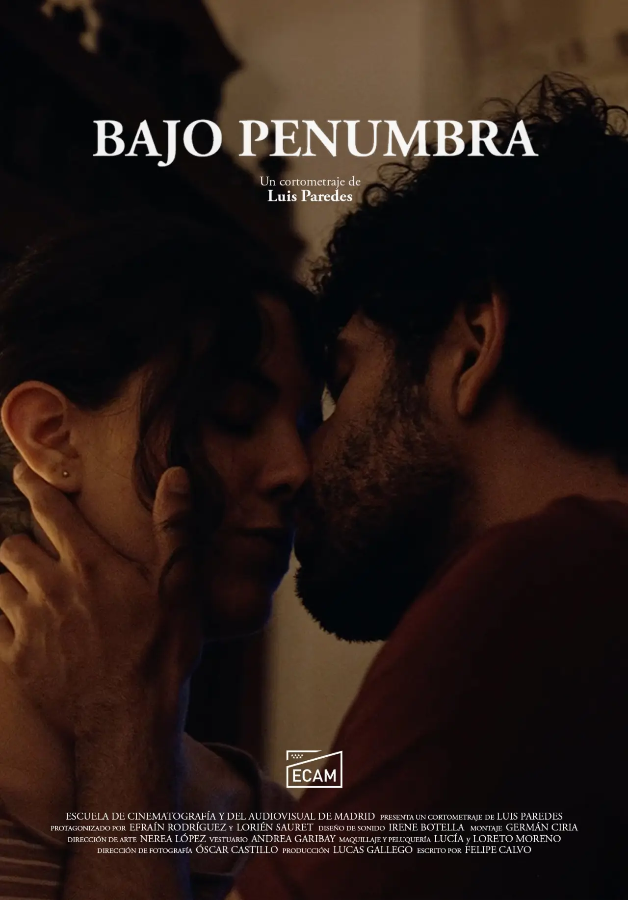 Movie poster "Bajo Penumbra"