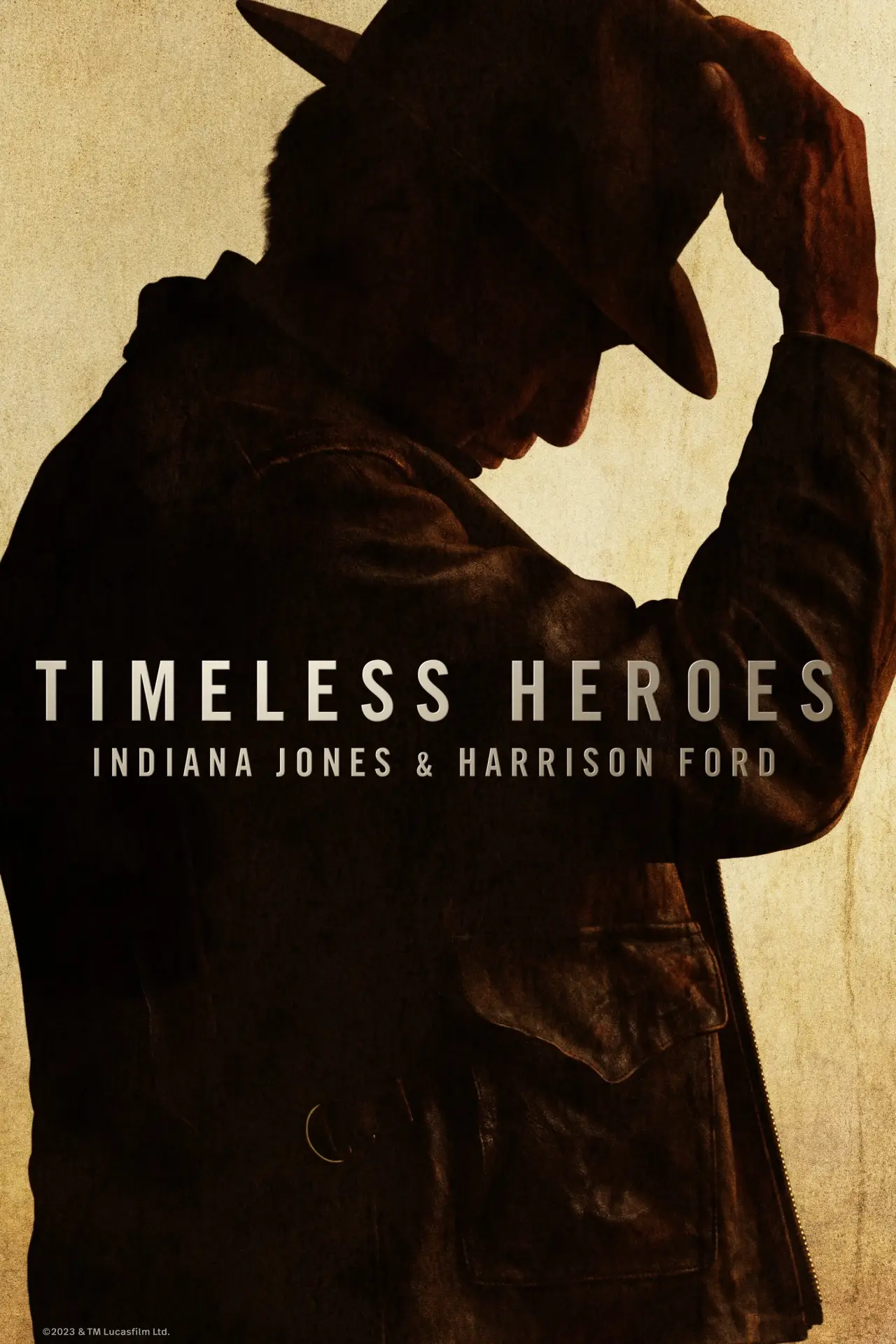 Movie poster "Timeless Heroes: Indiana Jones and Harrison Ford"