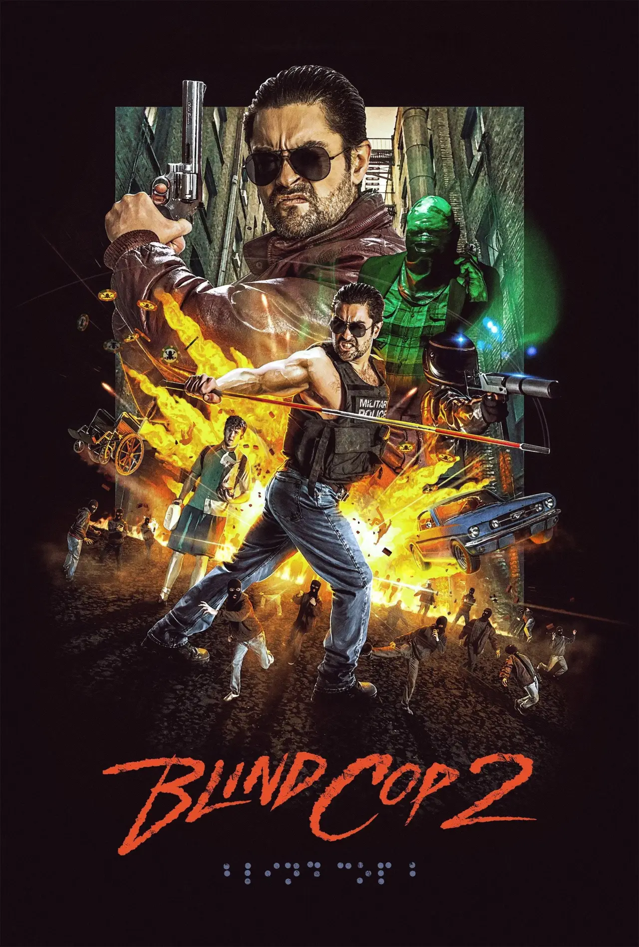 Movie poster "Blind Cop 2"