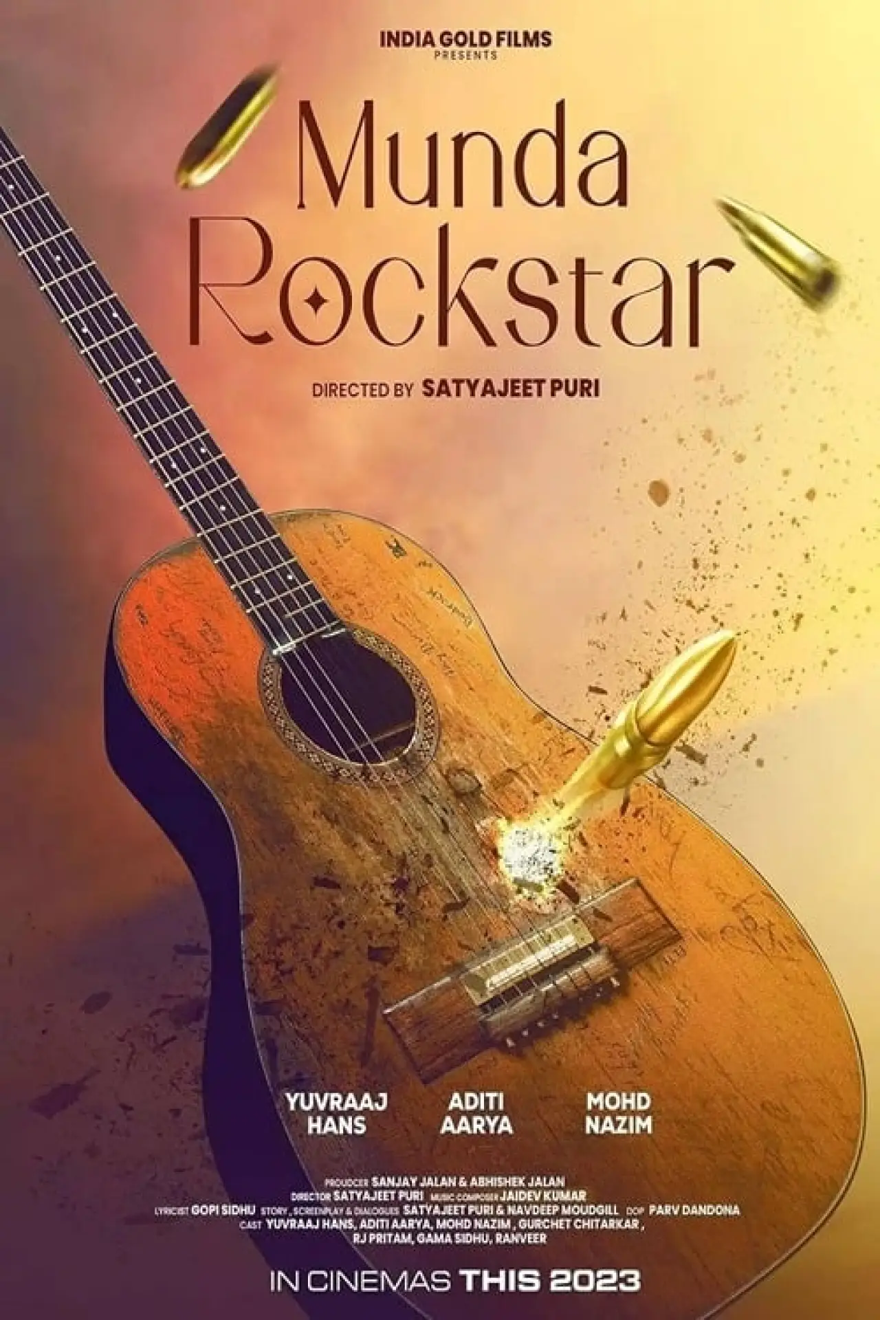Movie poster "Munda Rockstar"