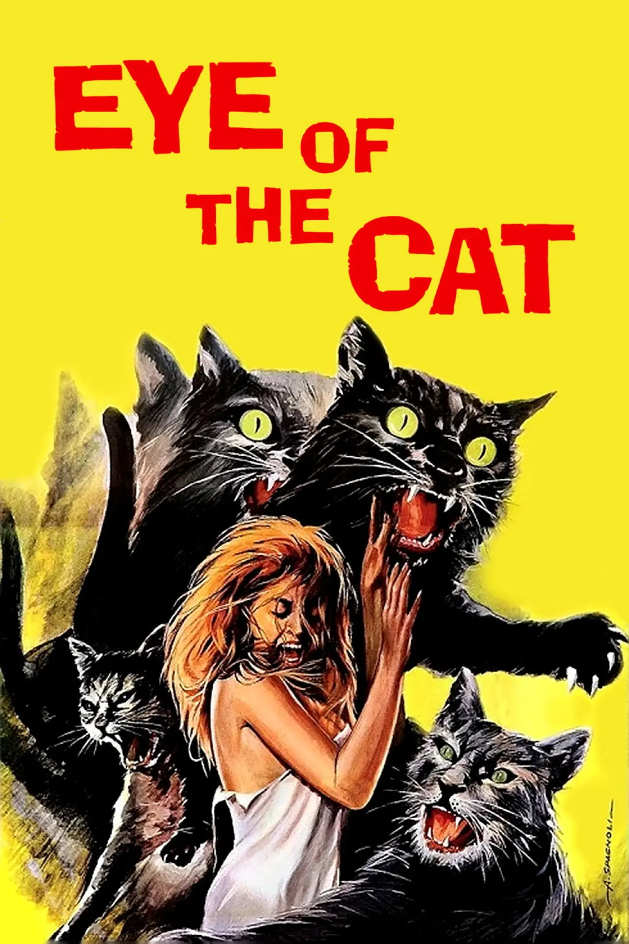 Movie poster "Eye of the Cat"