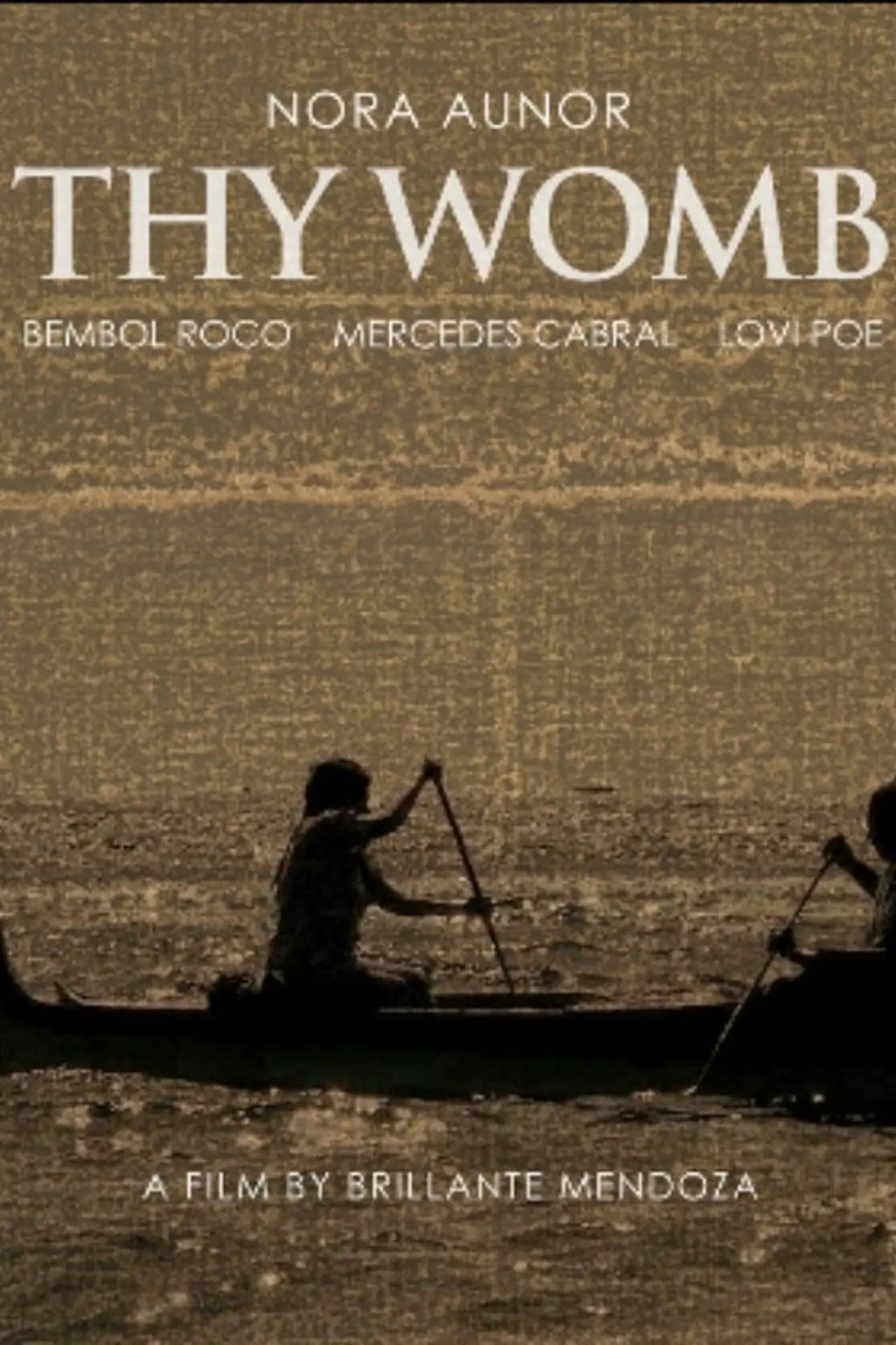 Movie poster "Thy Womb"