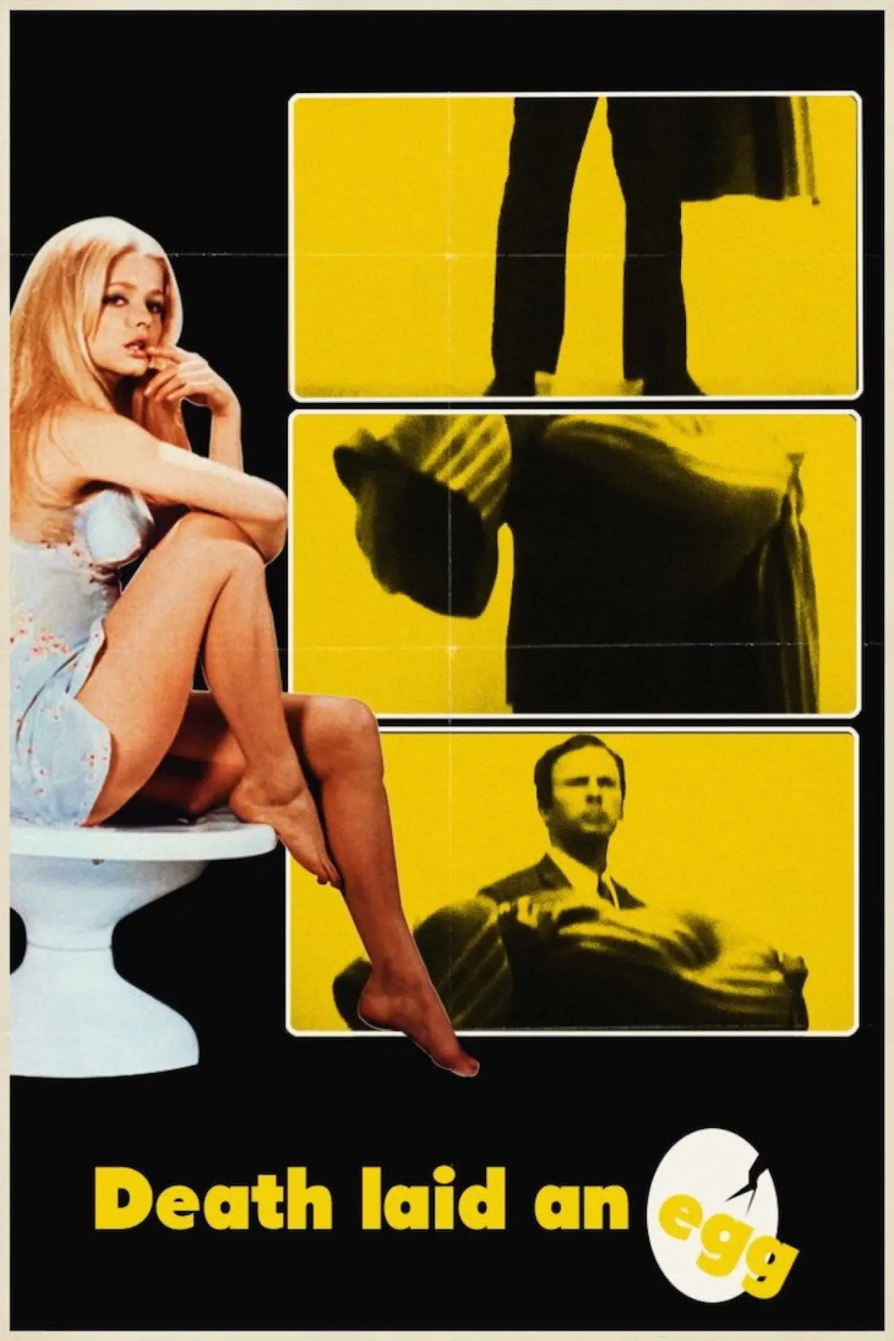 Movie poster "Death Laid an Egg"