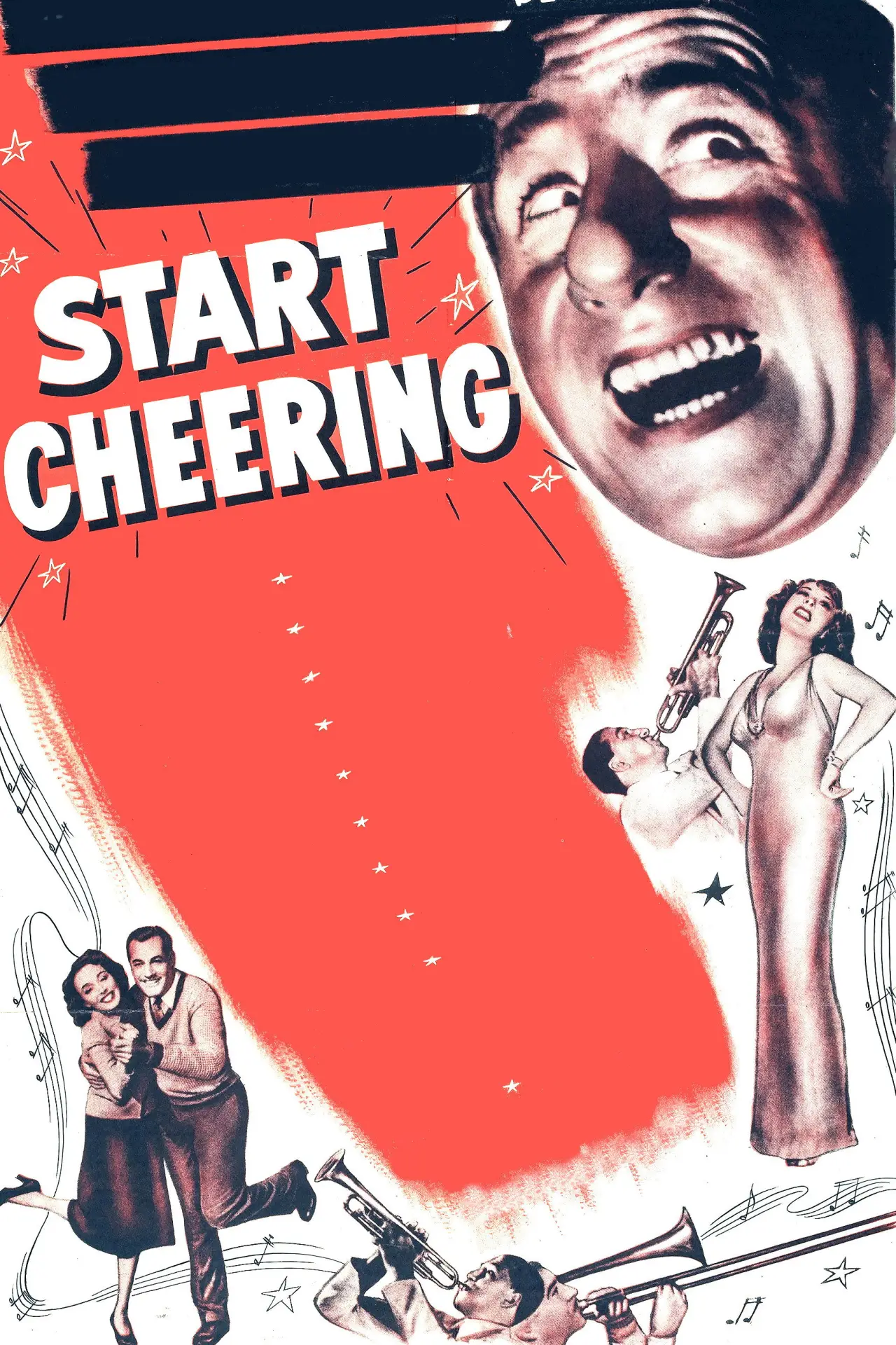 Movie poster "Start Cheering"