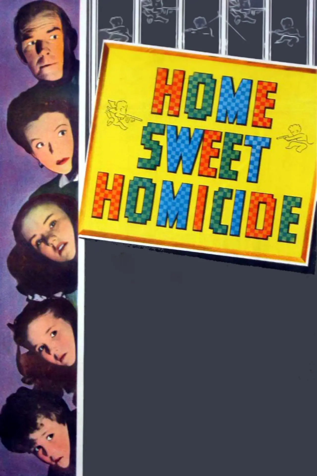 Movie poster "Home Sweet Homicide"