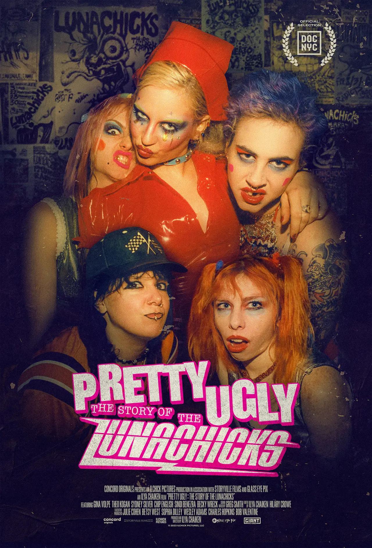 Movie poster "Pretty Ugly: The Story of the Lunachicks"